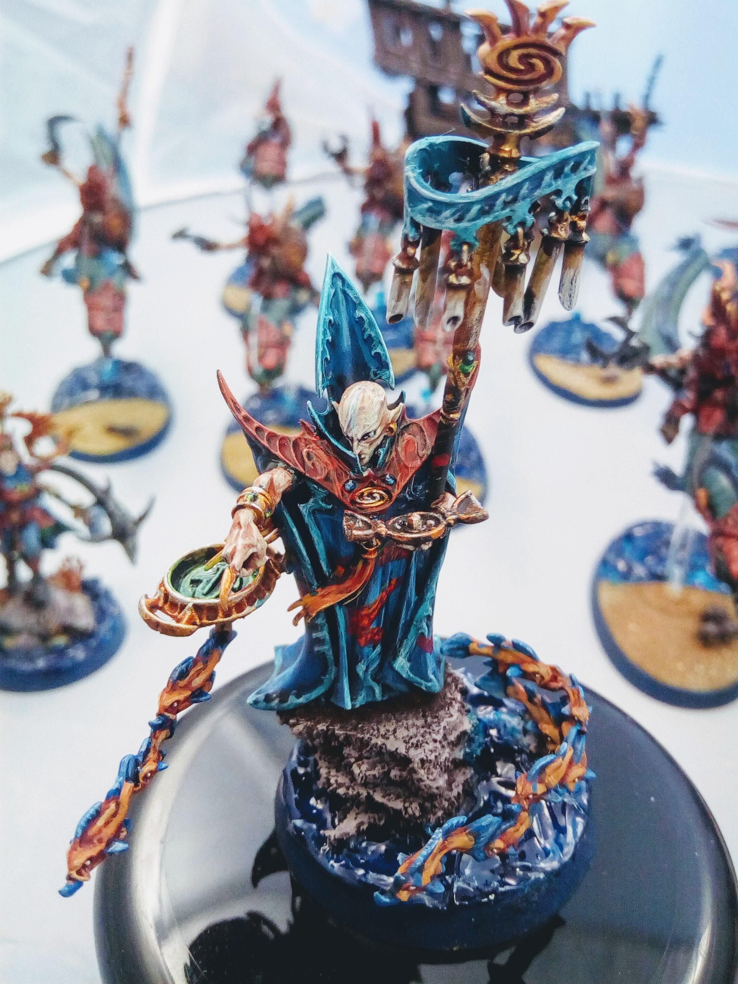 Age Of Sigmar, Beach, Deepkin, Fish Elves, Games Workshop, Idk, Idoneth Deepkin, Soulscryer