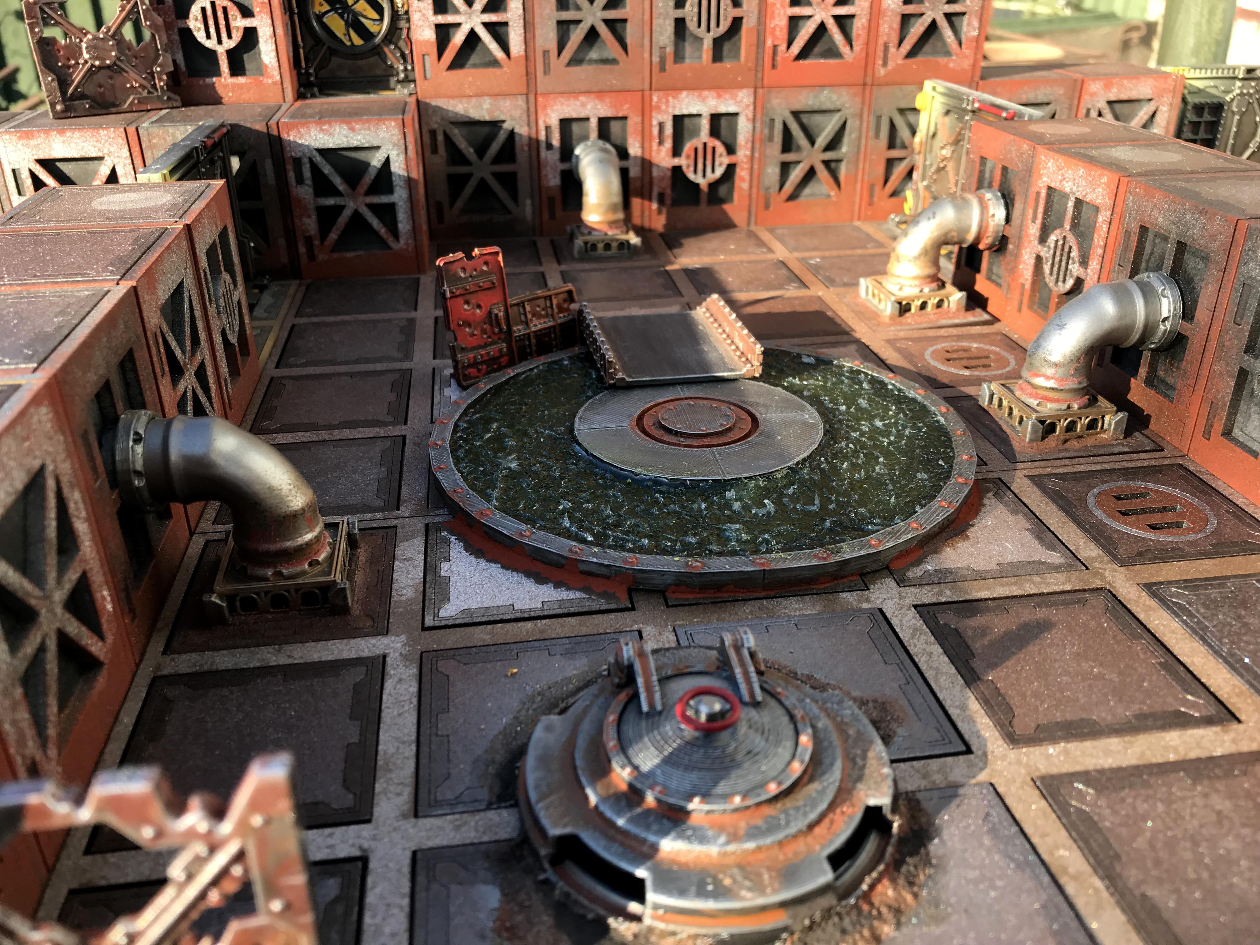 Boards, Gangs, Mdf, Necromunda, Sector Mechanicus, Sector Mortalis, Tile System, Underhive, Walls, Warhammer 40,000, Warhammer Fantasy