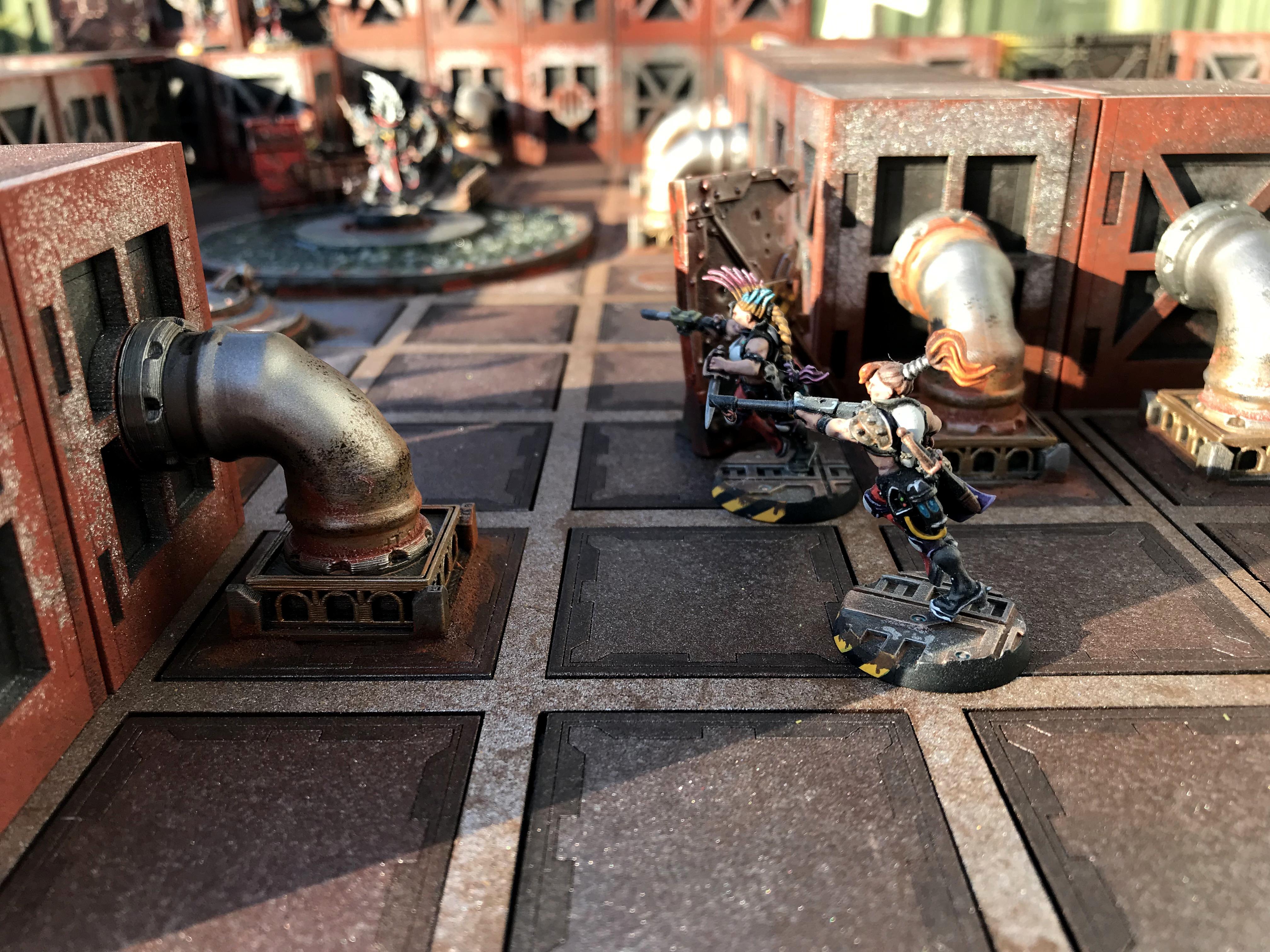 Boards, Gangs, Mdf, Necromunda, Sector Mechanicus, Sector Mortalis, Tile System, Underhive, Walls, Warhammer 40,000, Warhammer Fantasy