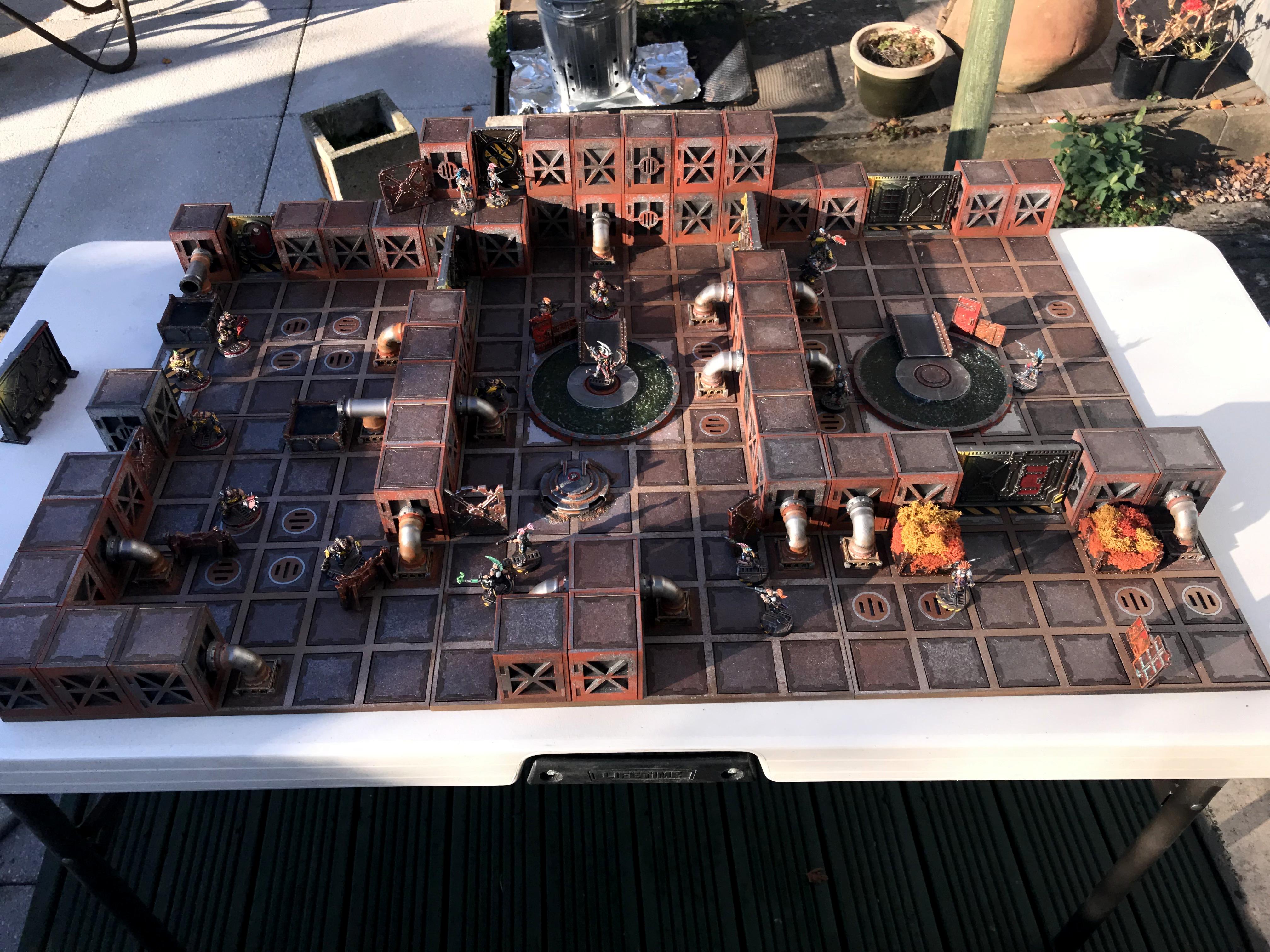 Boards, Gangs, Mdf, Necromunda, Sector Mechanicus, Sector Mortalis, Tile System, Underhive, Walls, Warhammer 40,000, Warhammer Fantasy