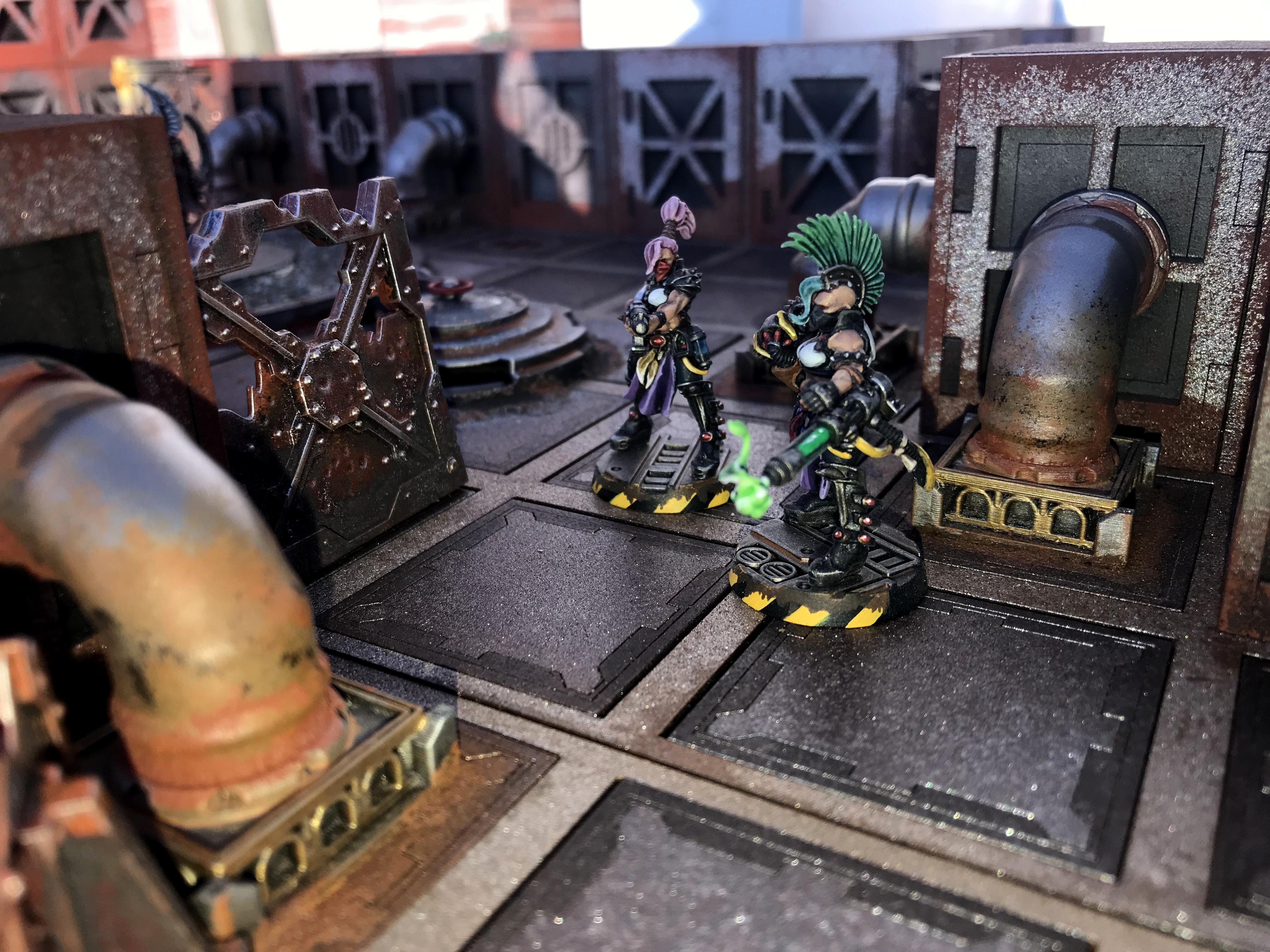 Boards, Gangs, Mdf, Necromunda, Sector Mechanicus, Sector Mortalis, Tile System, Underhive, Walls, Warhammer 40,000, Warhammer Fantasy