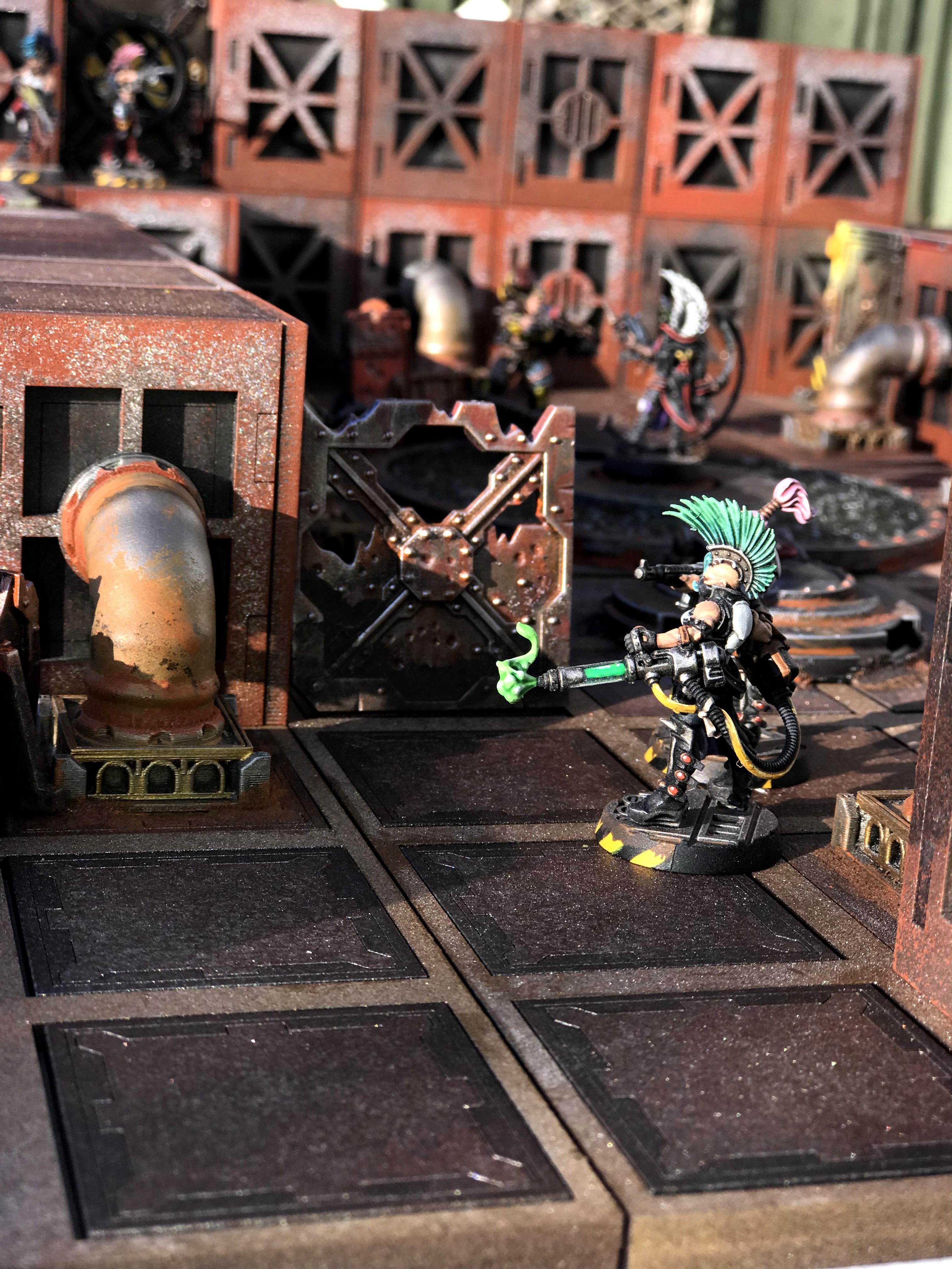 Boards, Gangs, Mdf, Necromunda, Sector Mechanicus, Sector Mortalis, Tile System, Underhive, Walls, Warhammer 40,000, Warhammer Fantasy