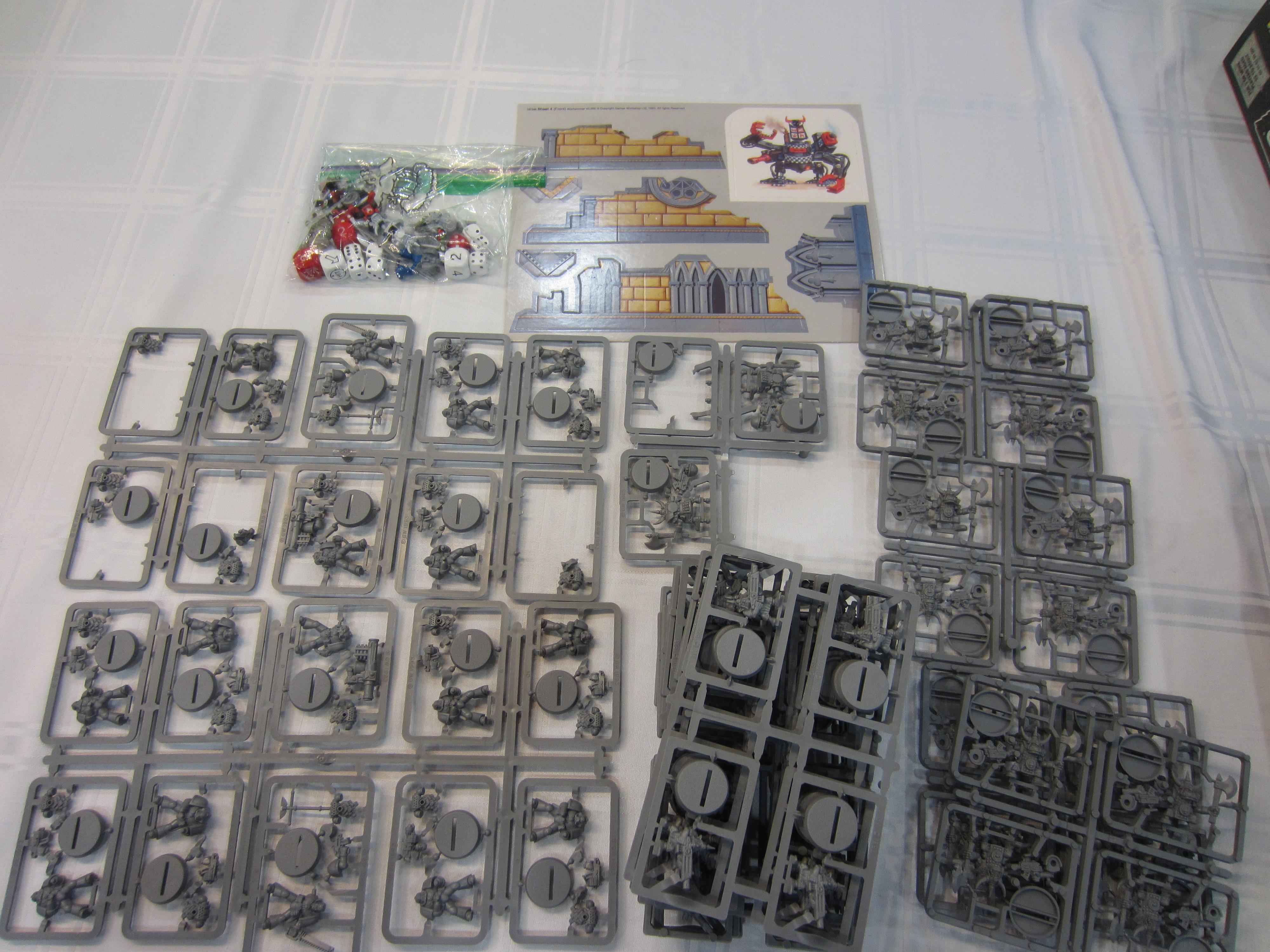 Second Edition WH40K Starter contents