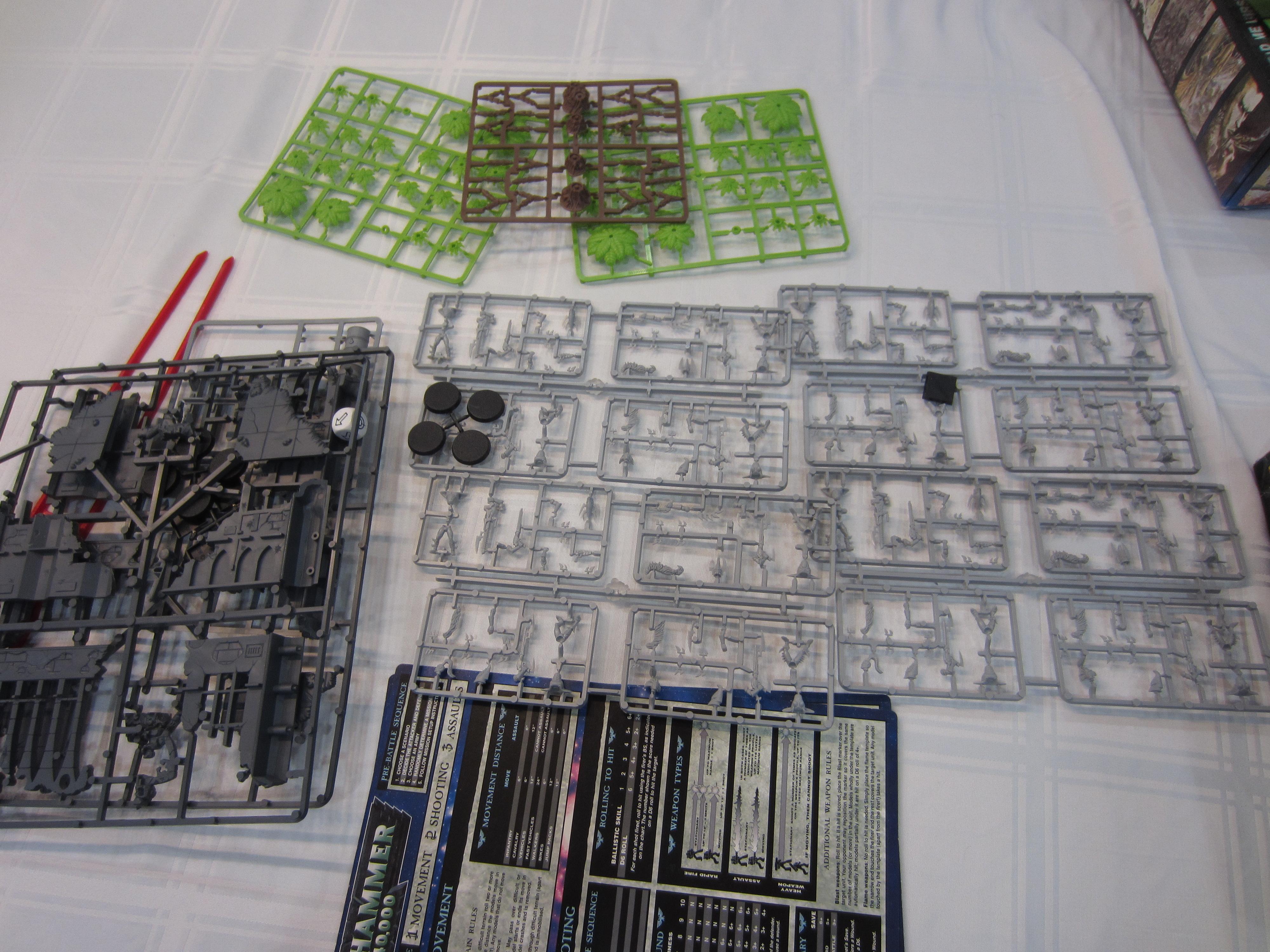 Third edition WH40K Starter contents