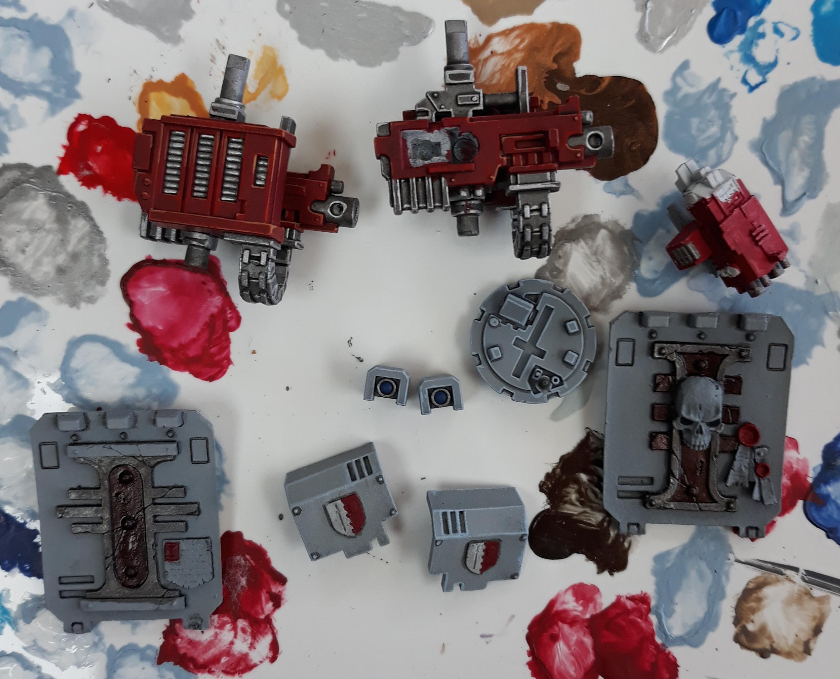 Predator Sponsons and doors WIP 5