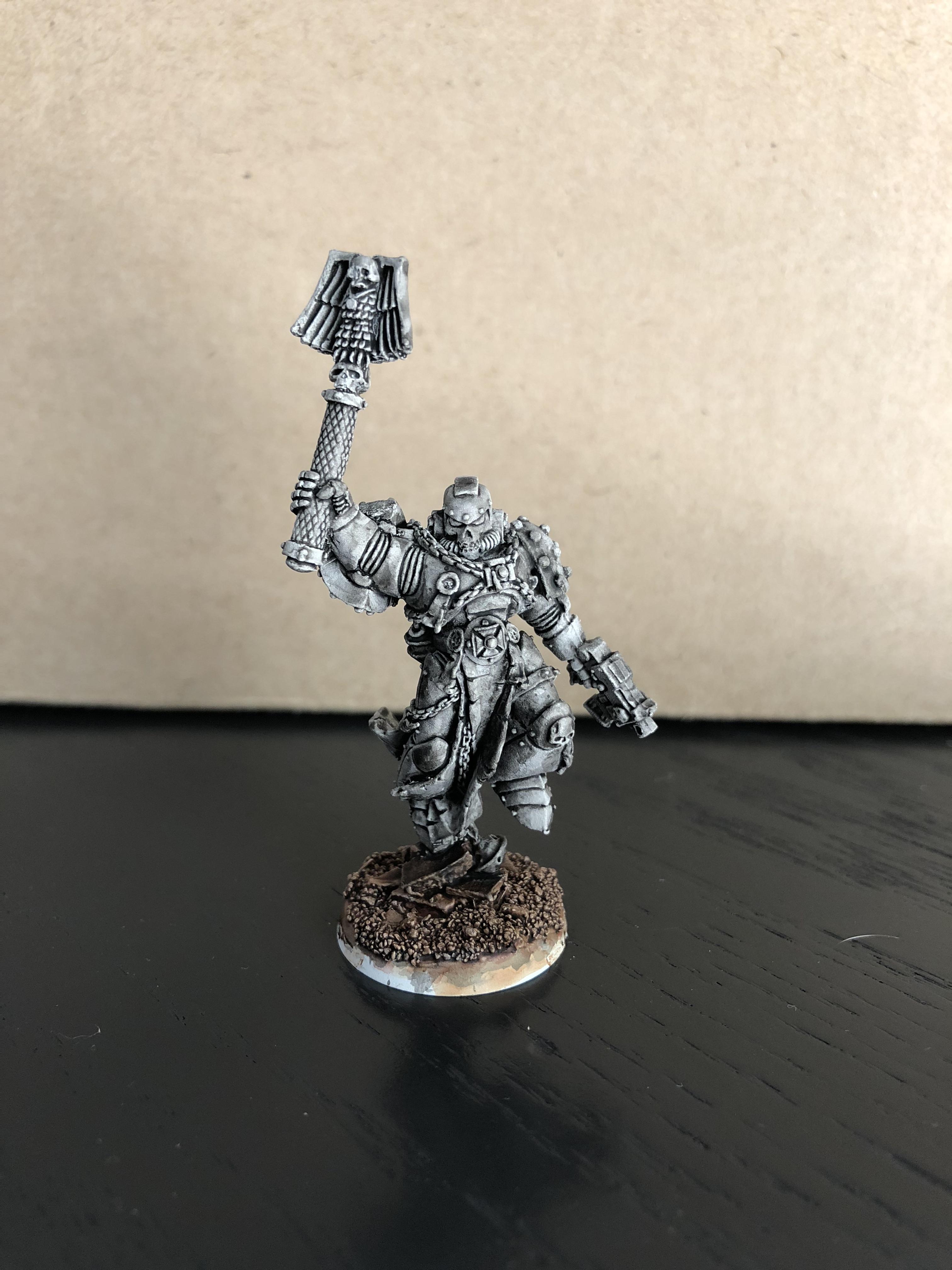 Assault, Chaplain, Space Marines, Work In Progress