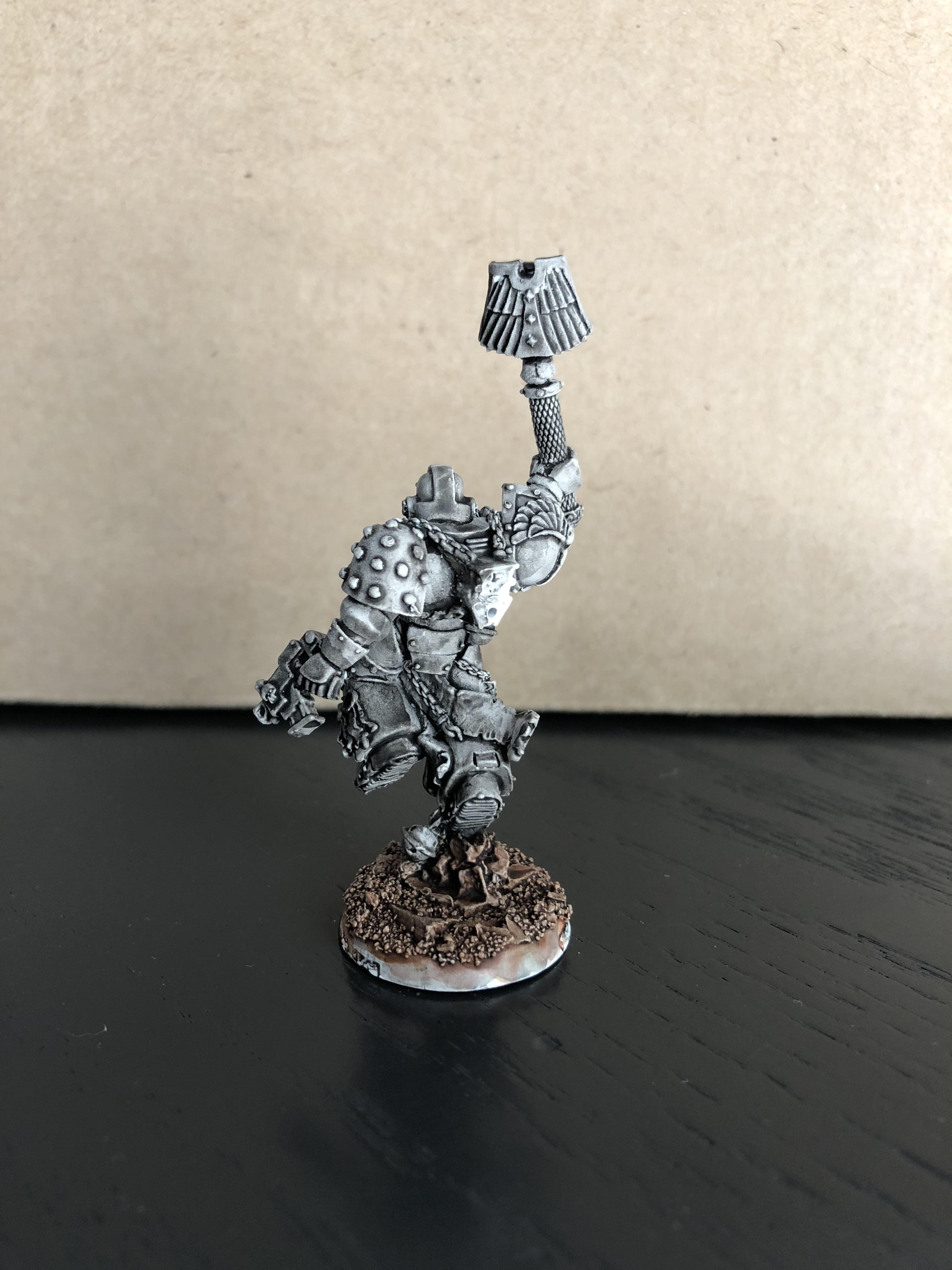 Assault, Chaplain, Space Marines, Work In Progress