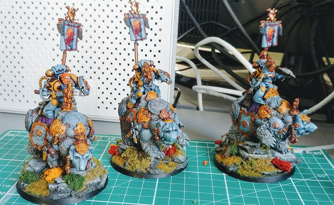 finished unit of thunderbears