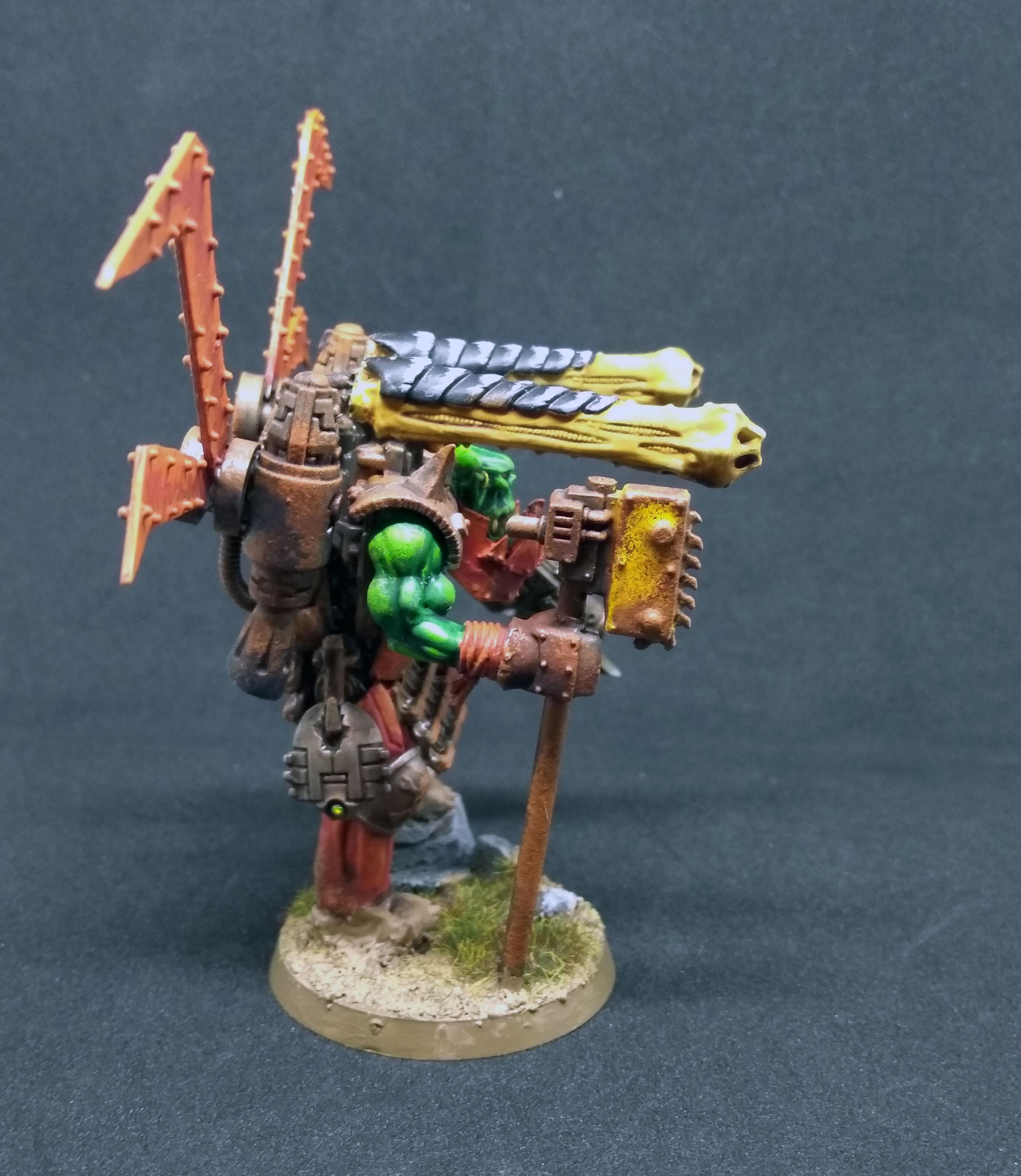 Conversion, Ork Cybork Boss, Warhammer 40,000