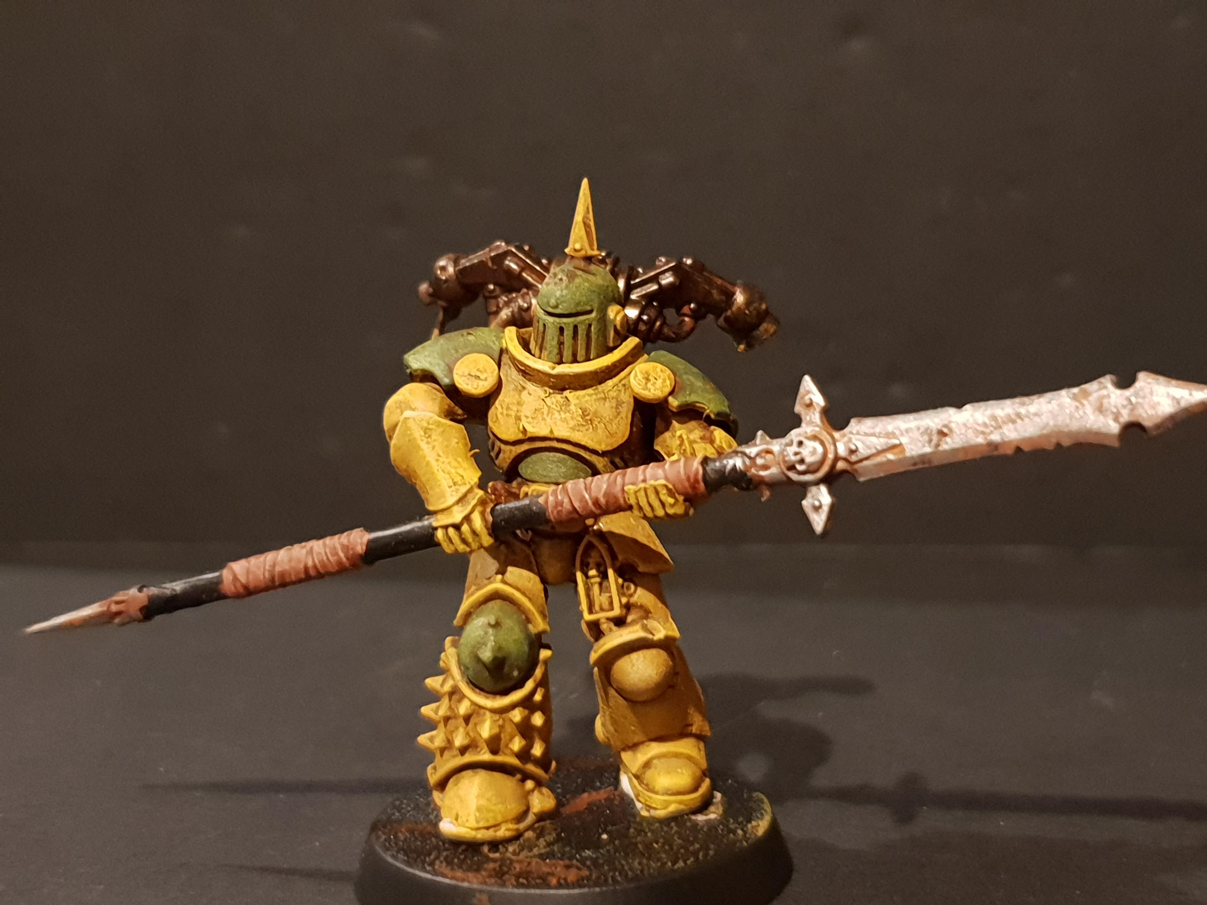 Chaos, Chaos Space Marines, Conversion, Nurgle, Painting Progress, Warhammer 40,000, Work In Progress