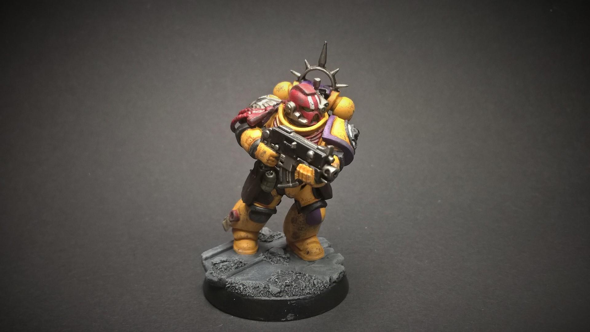 Conversion, Imperial Fists, Primaris, Solar Lions, Space Marines, Warhammer 40,000