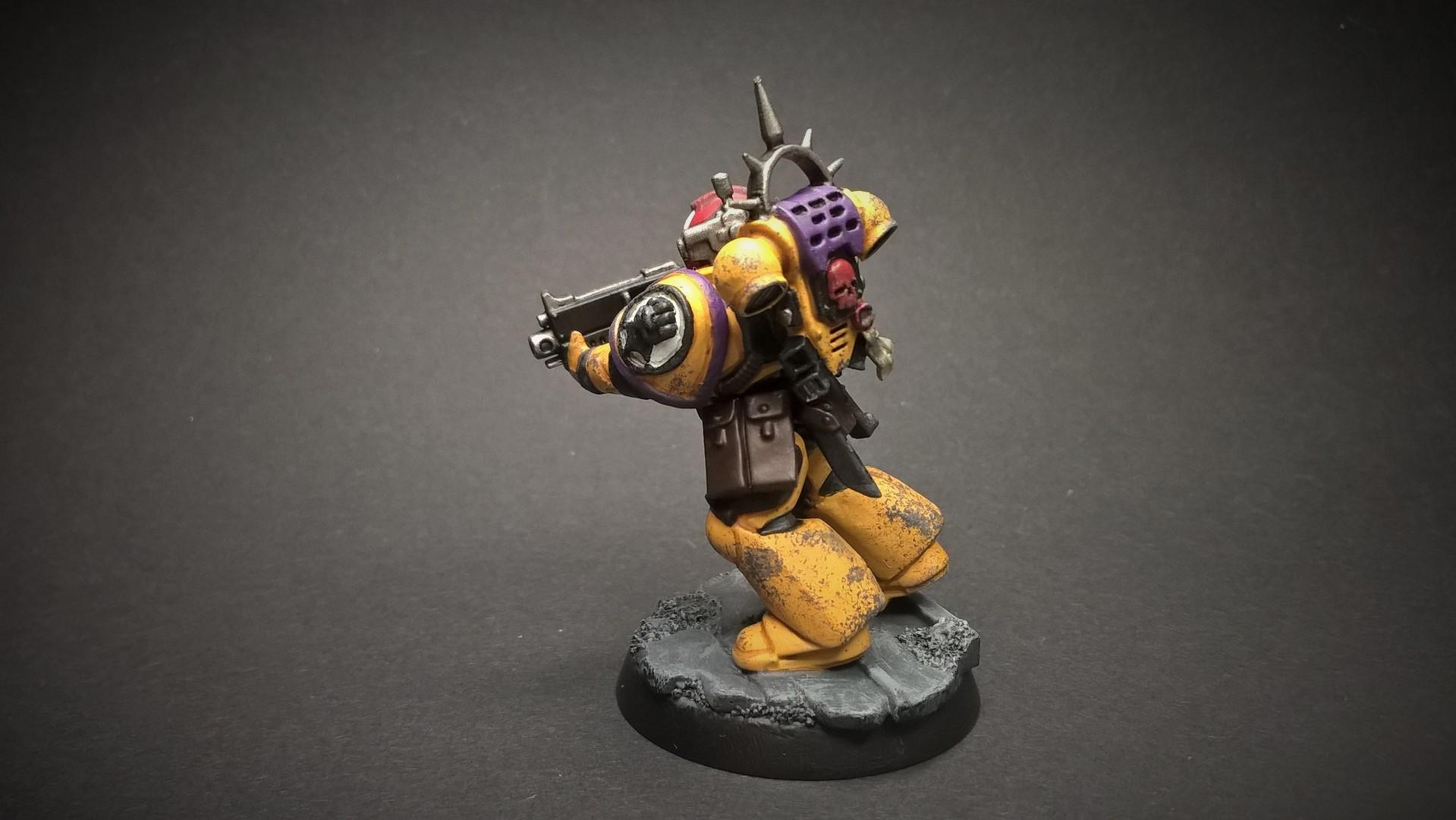 Conversion, Imperial Fists, Primaris, Solar Lions, Space Marines, Warhammer 40,000