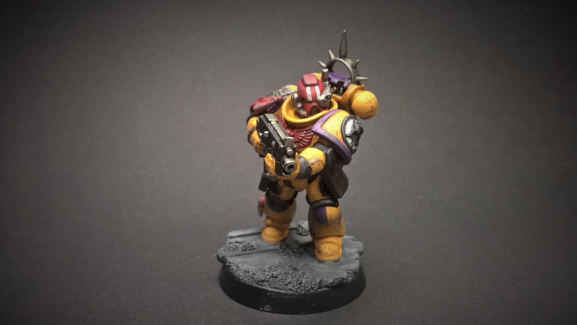 Conversion, Imperial Fists, Primaris, Solar Lions, Space Marines, Warhammer 40,000