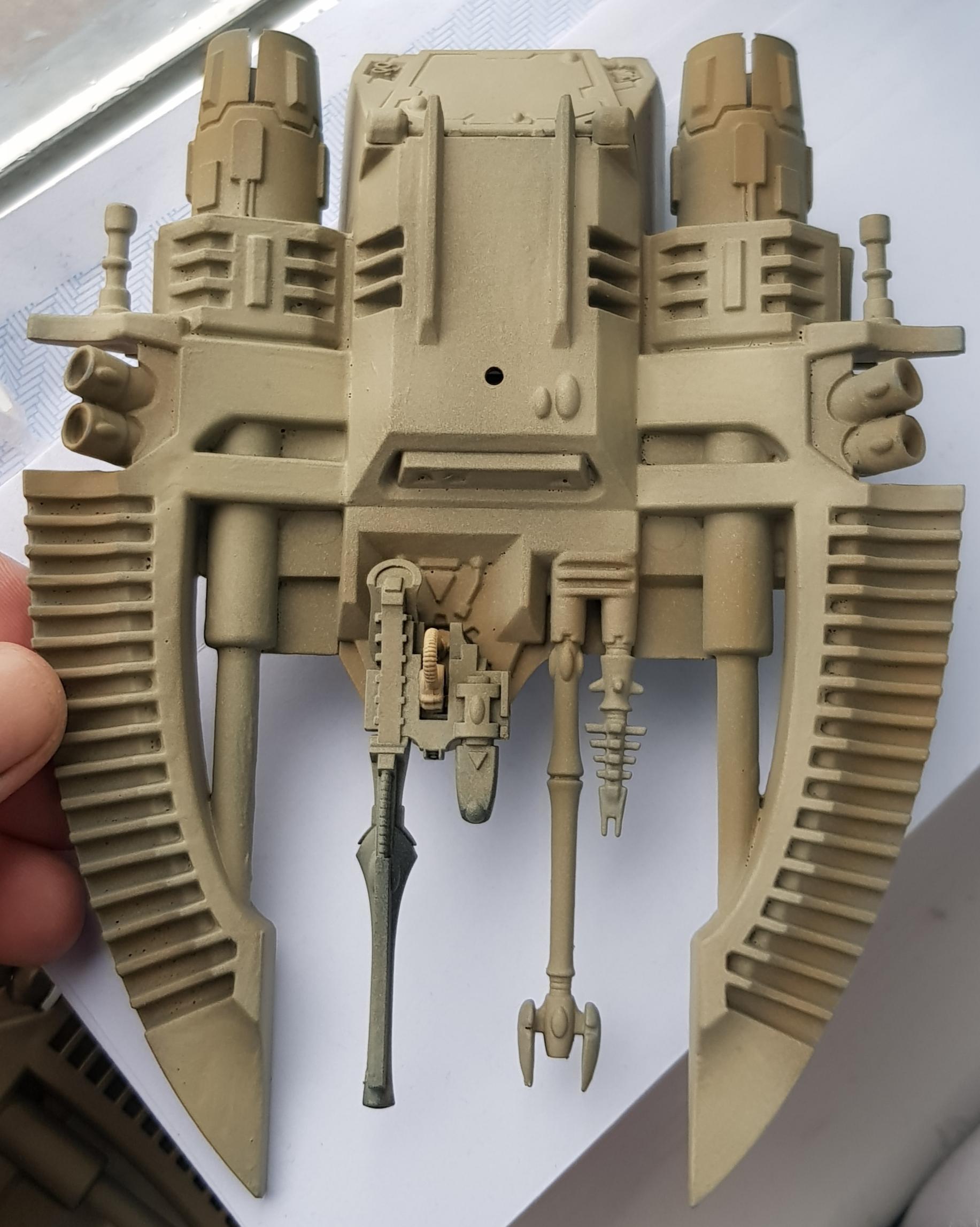 Falcon WIP (underside)