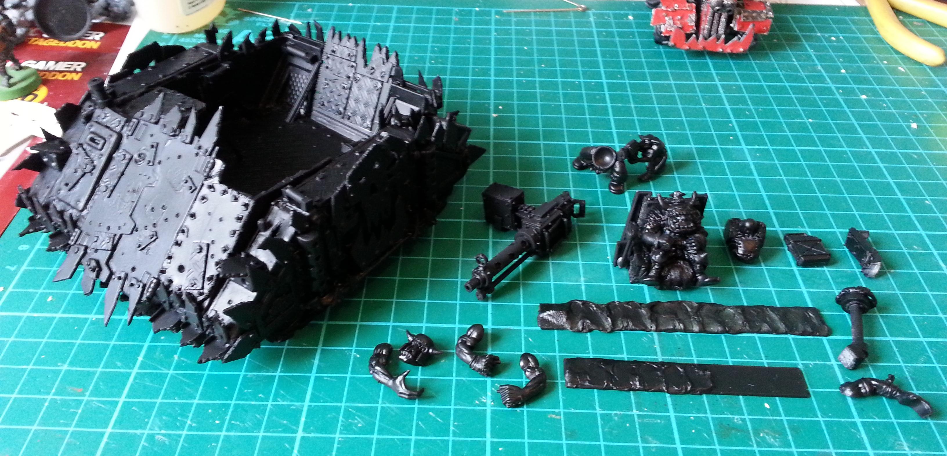 Deathskulls, Looted, Looted Rhino, Orks, Rhino