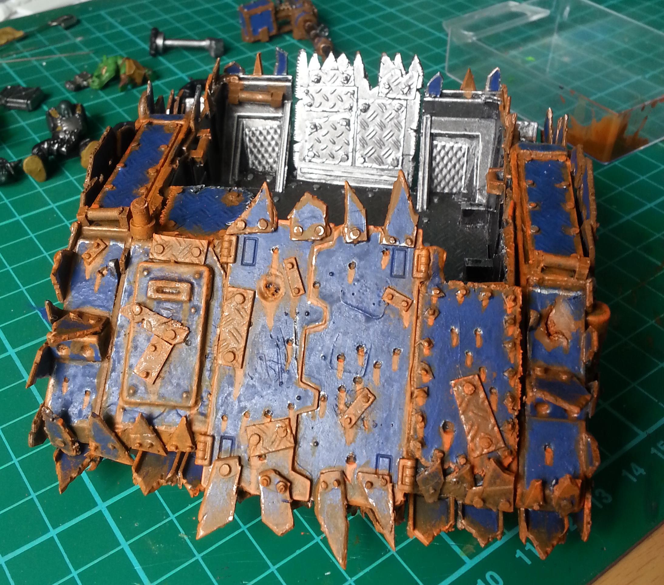 Deathskulls, Looted, Looted Rhino, Orks, Rhino