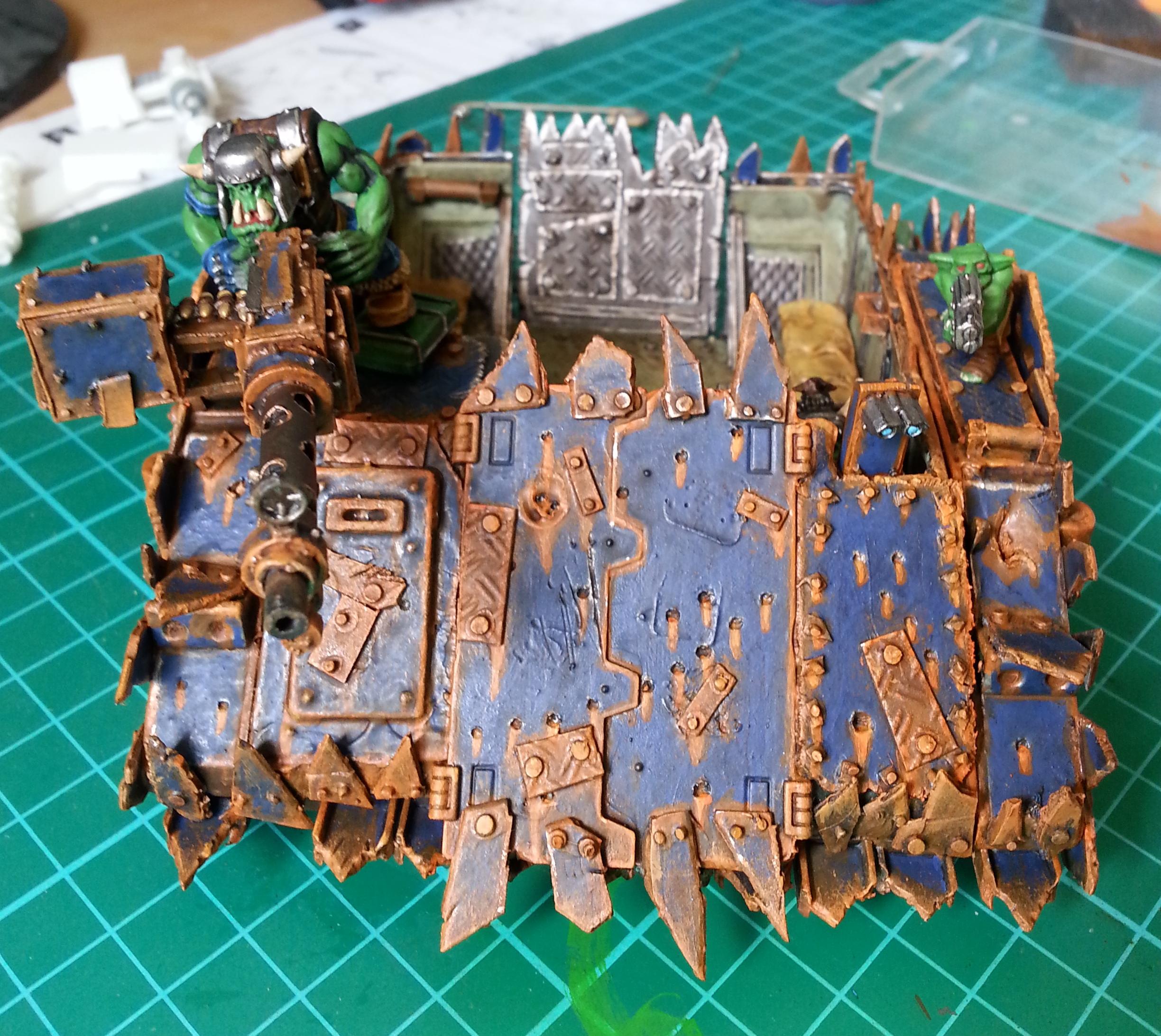 Deathskulls, Looted, Looted Rhino, Orks, Rhino