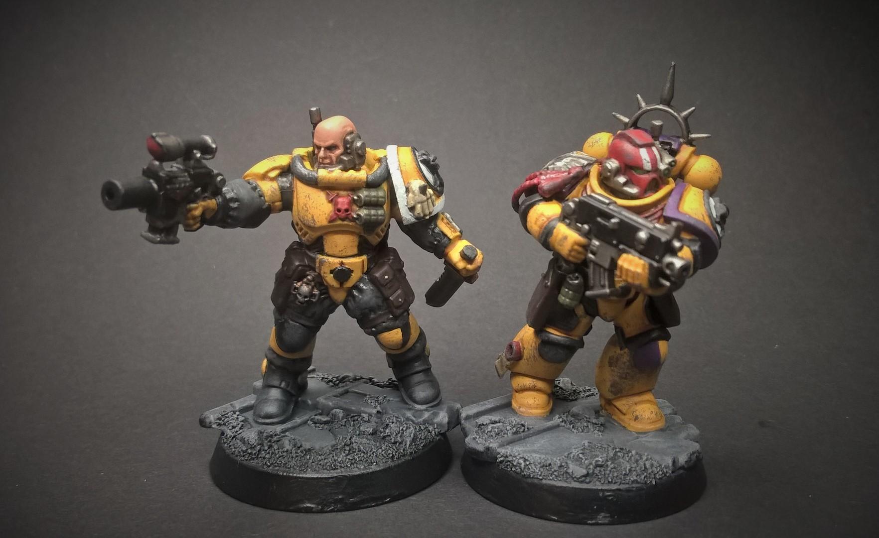 Conversion, Imperial Fists, Primaris, Solar Lions, Space Marines, Warhammer 40,000