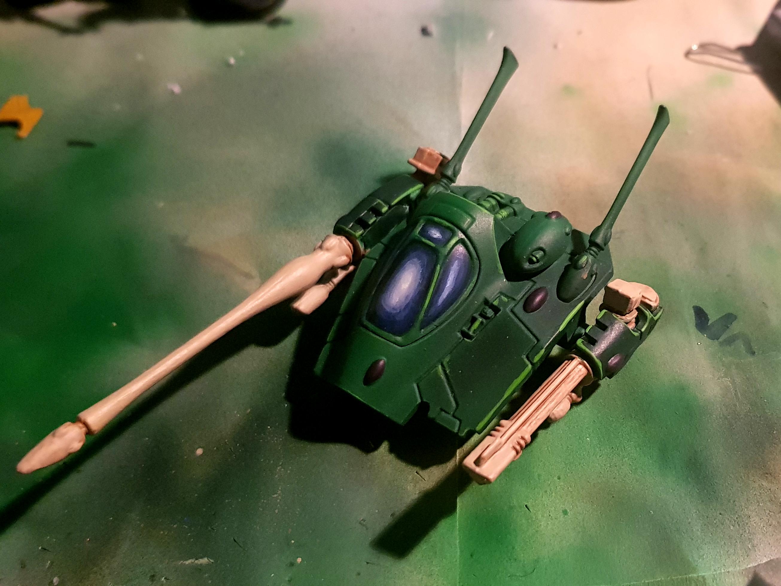 Falcon turret progress