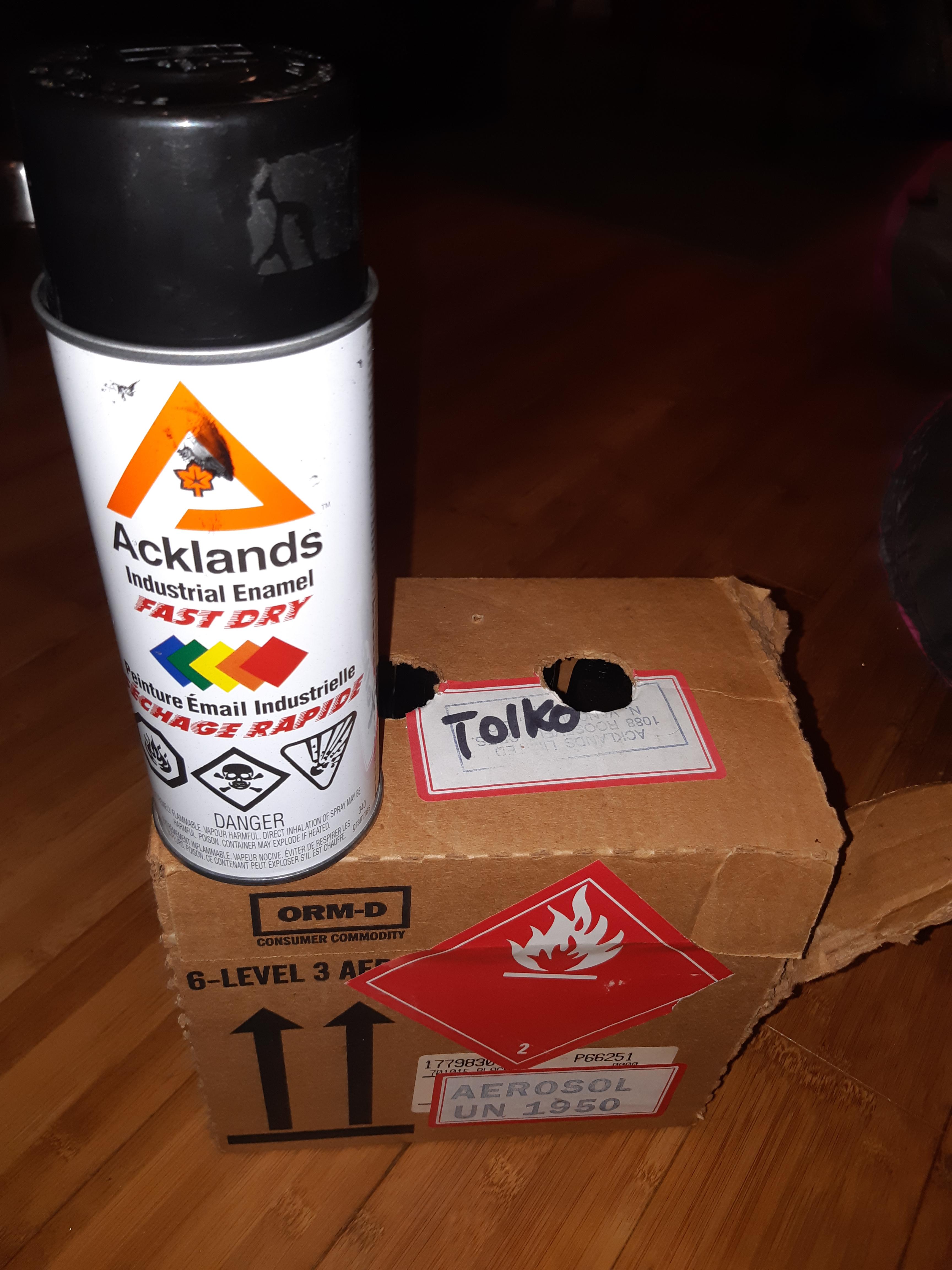 Aerosol, Black, Gloss, Painting, Spray
