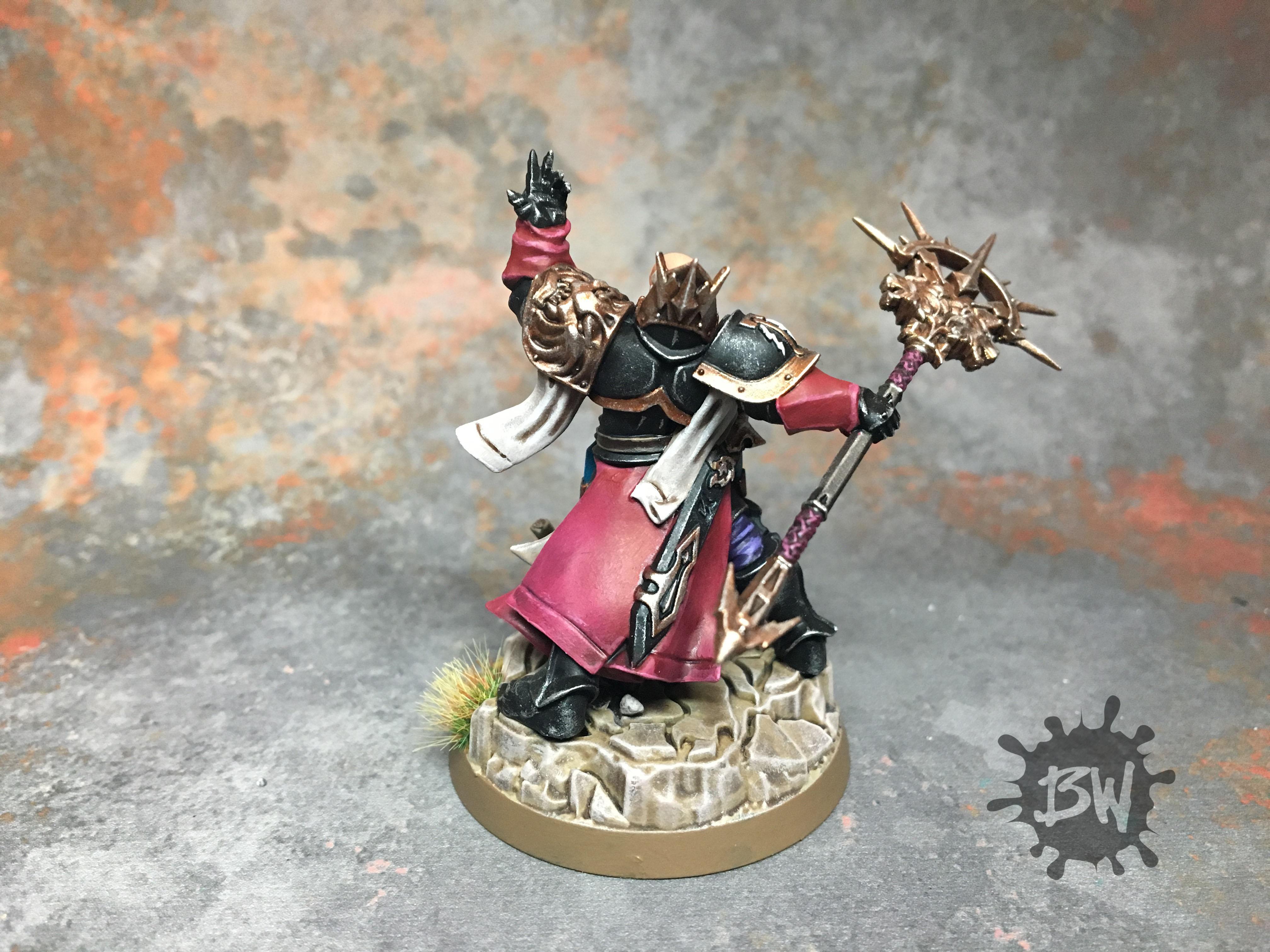 Age Of Sigmar, Bw, Commission, Knight-incantor, Order, Painting, Stormcast, Warhammer Fantasy