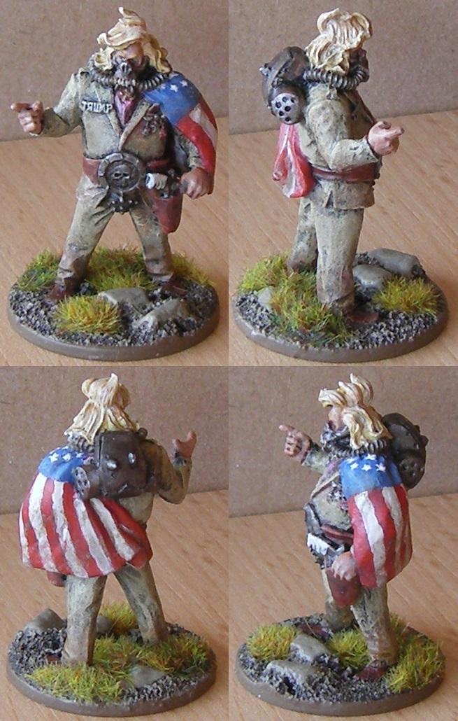 Hasslefree, Parody, Post-apocalypse, Trump