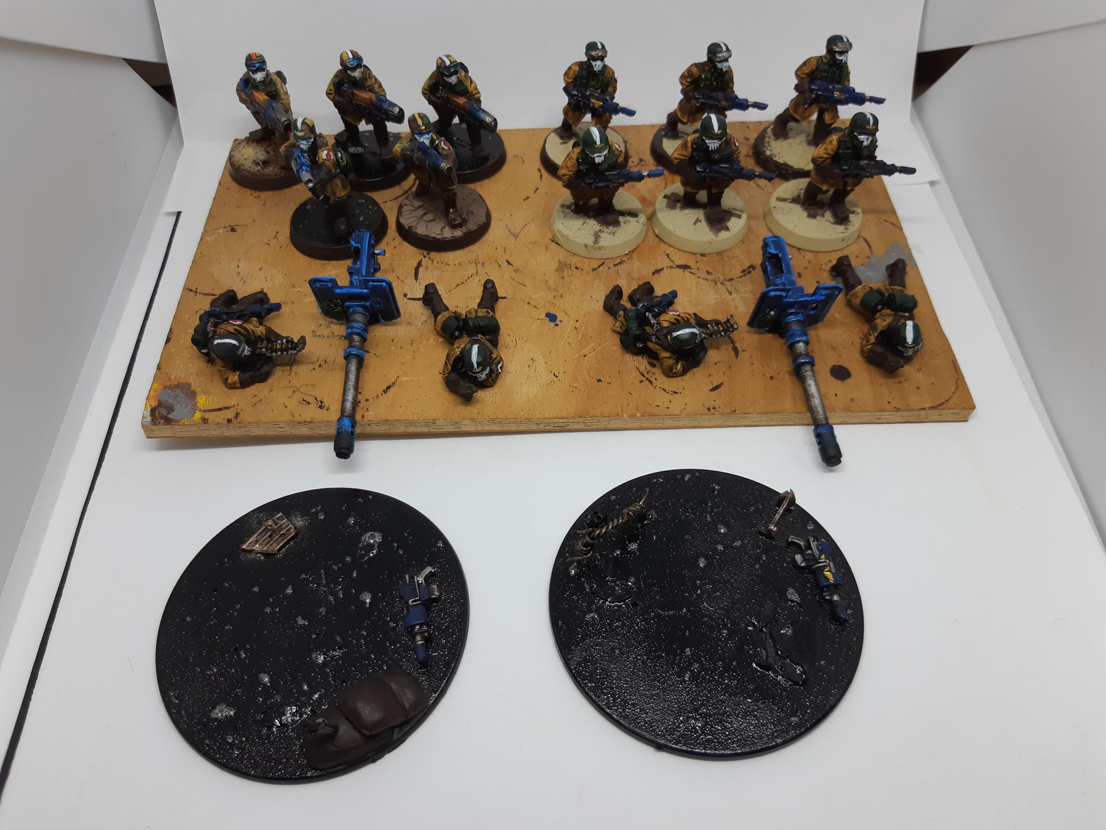 Armageddon Steel Legion, Astra Militarum, Buntfarbenanstrich.savlar, Death Korps of Krieg, Games Workshop, Hive Ganger, Imperial Guard, Necromunda, Resin, Warhammer 40,000
