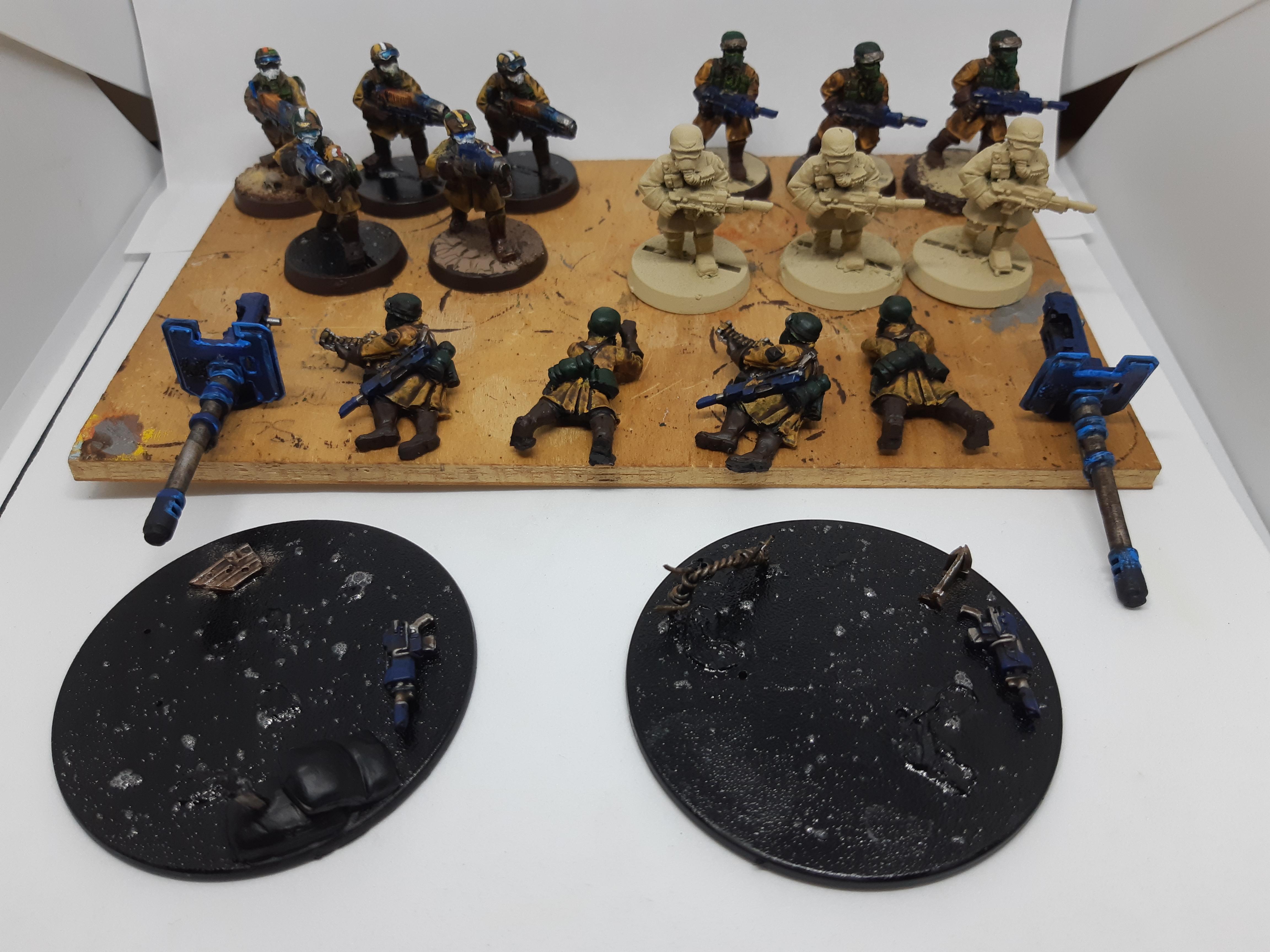 Armageddon Steel Legion, Astra Militarum, Buntfarbenanstrich.savlar, Death Korps of Krieg, Games Workshop, Hive Ganger, Imperial Guard, Necromunda, Resin, Warhammer 40,000