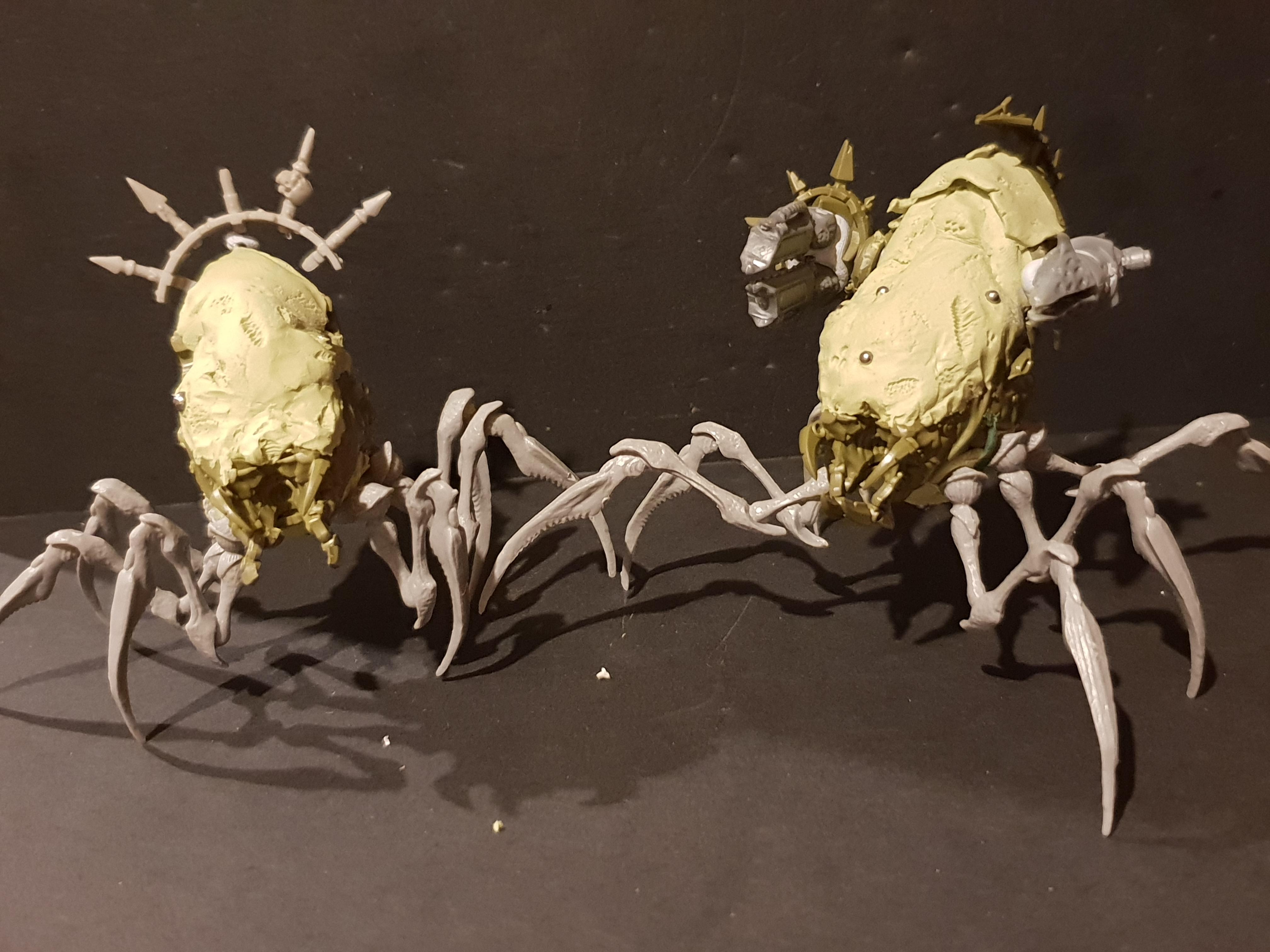 Chaos, Conversion, Crawler, Nurgle, Warhammer 40,000, Work In Progress