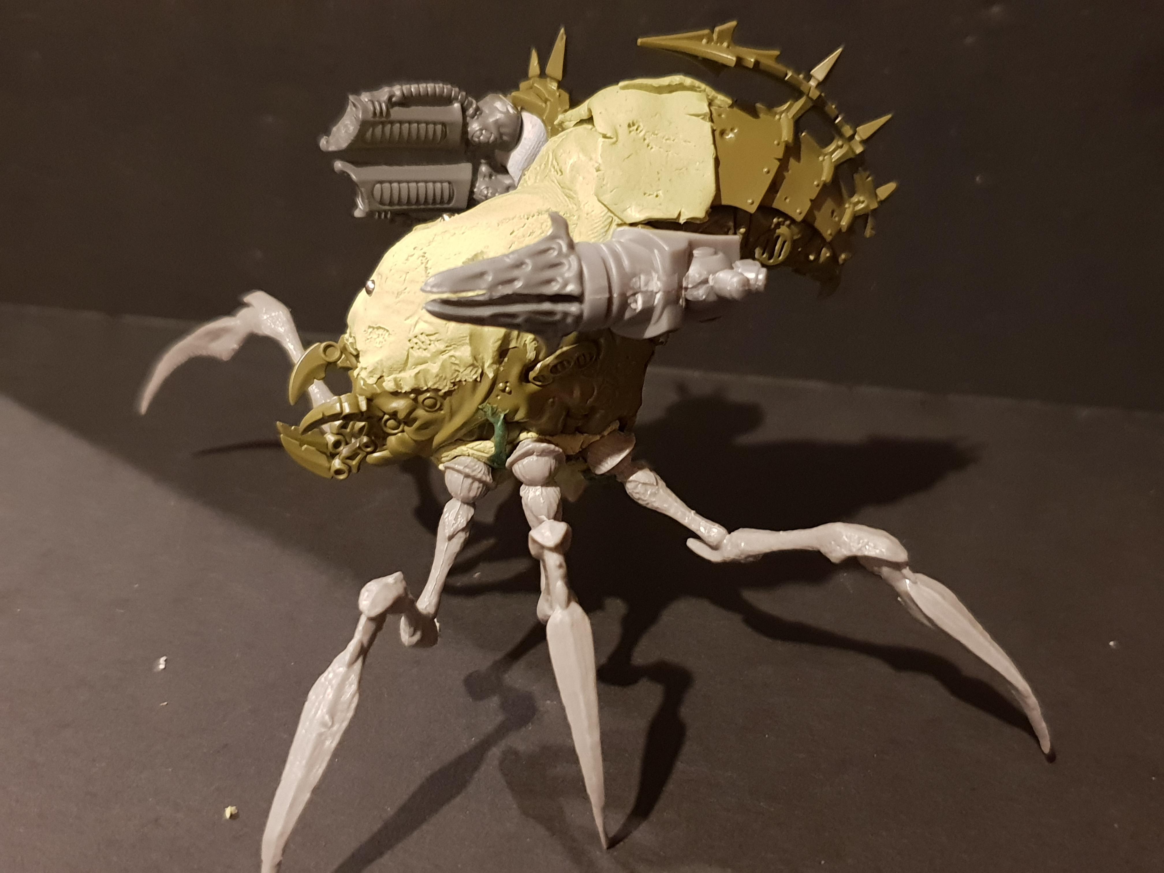 Chaos, Conversion, Crawler, Nurgle, Warhammer 40,000, Work In Progress