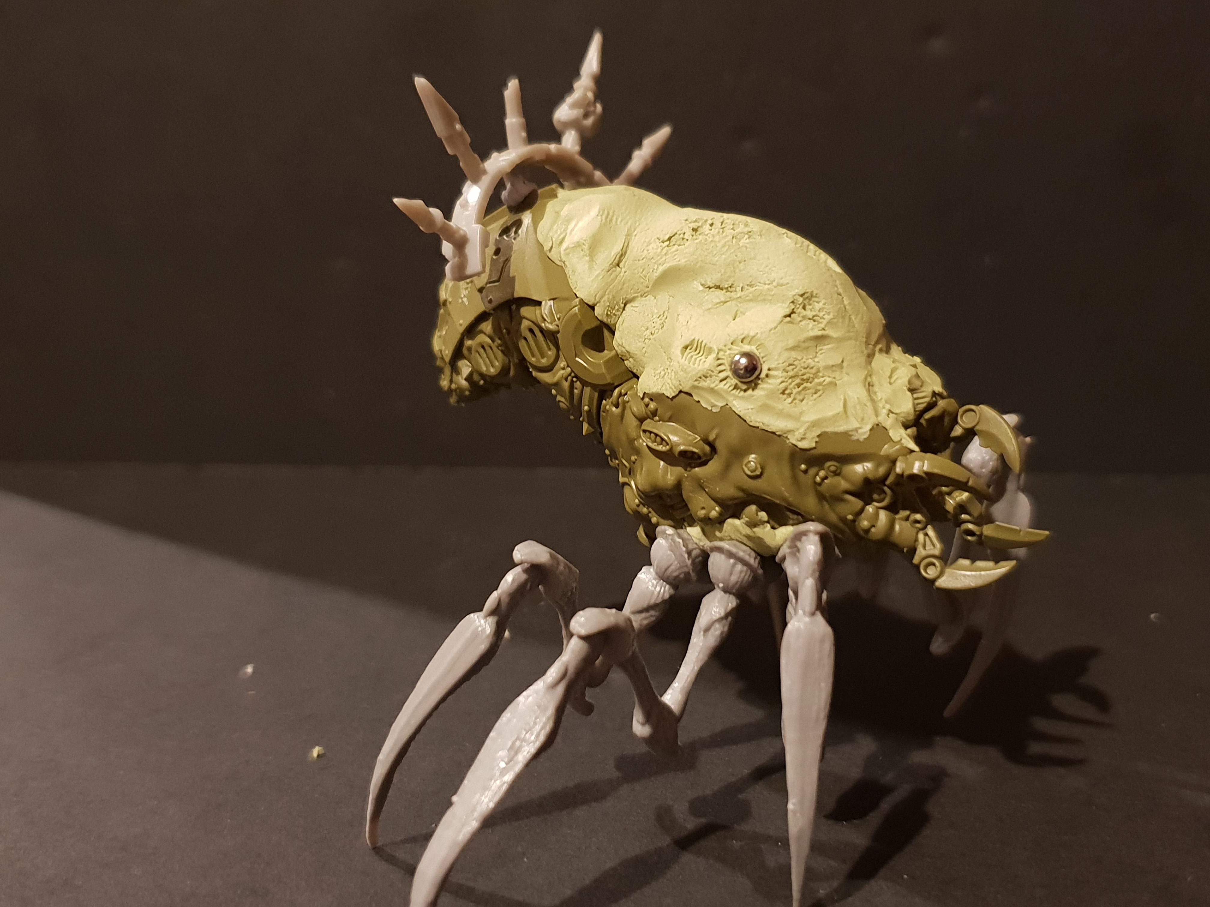 Chaos, Conversion, Crawler, Nurgle, Warhammer 40,000, Work In Progress