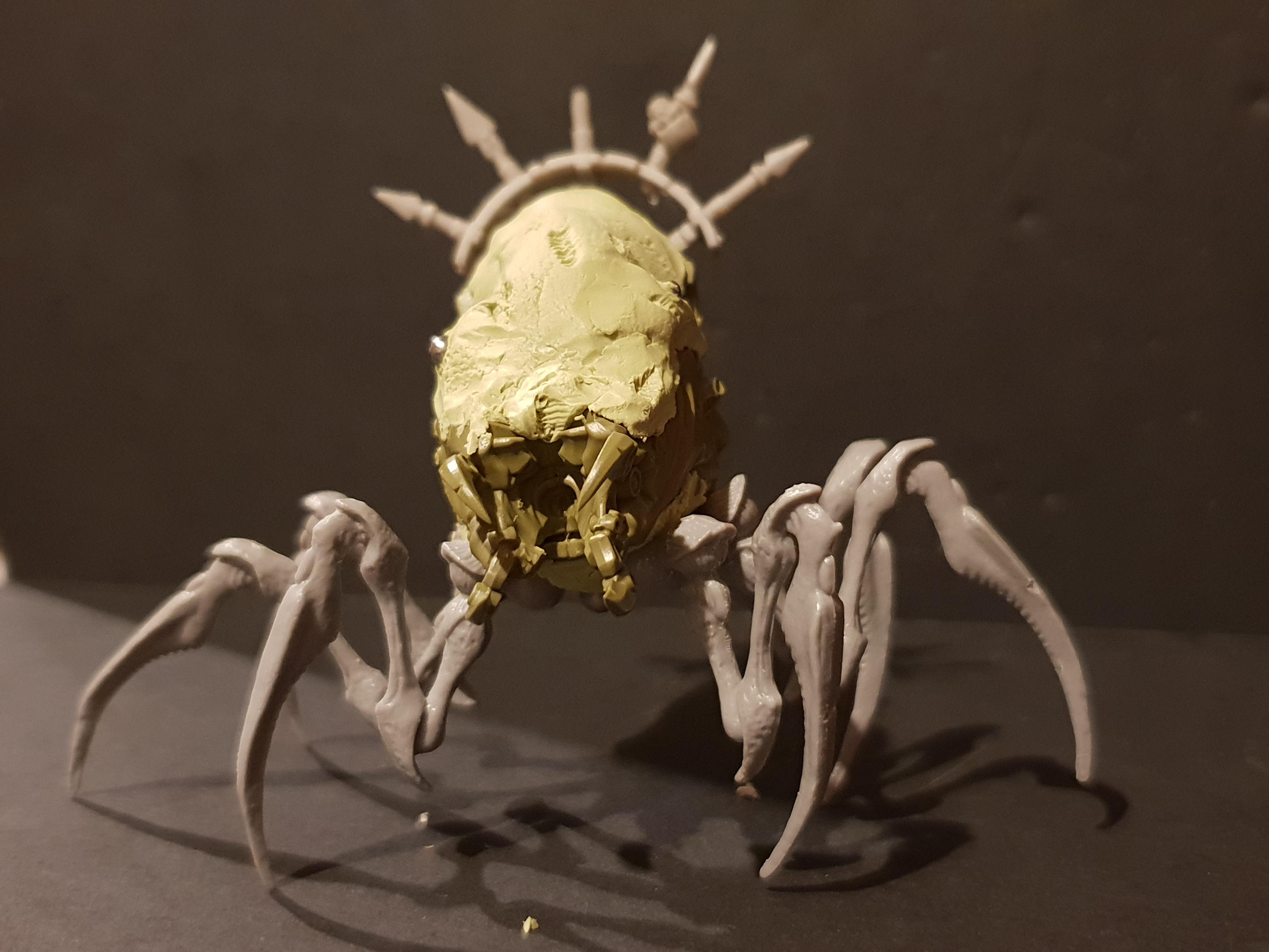 Chaos, Conversion, Crawler, Nurgle, Warhammer 40,000, Work In Progress