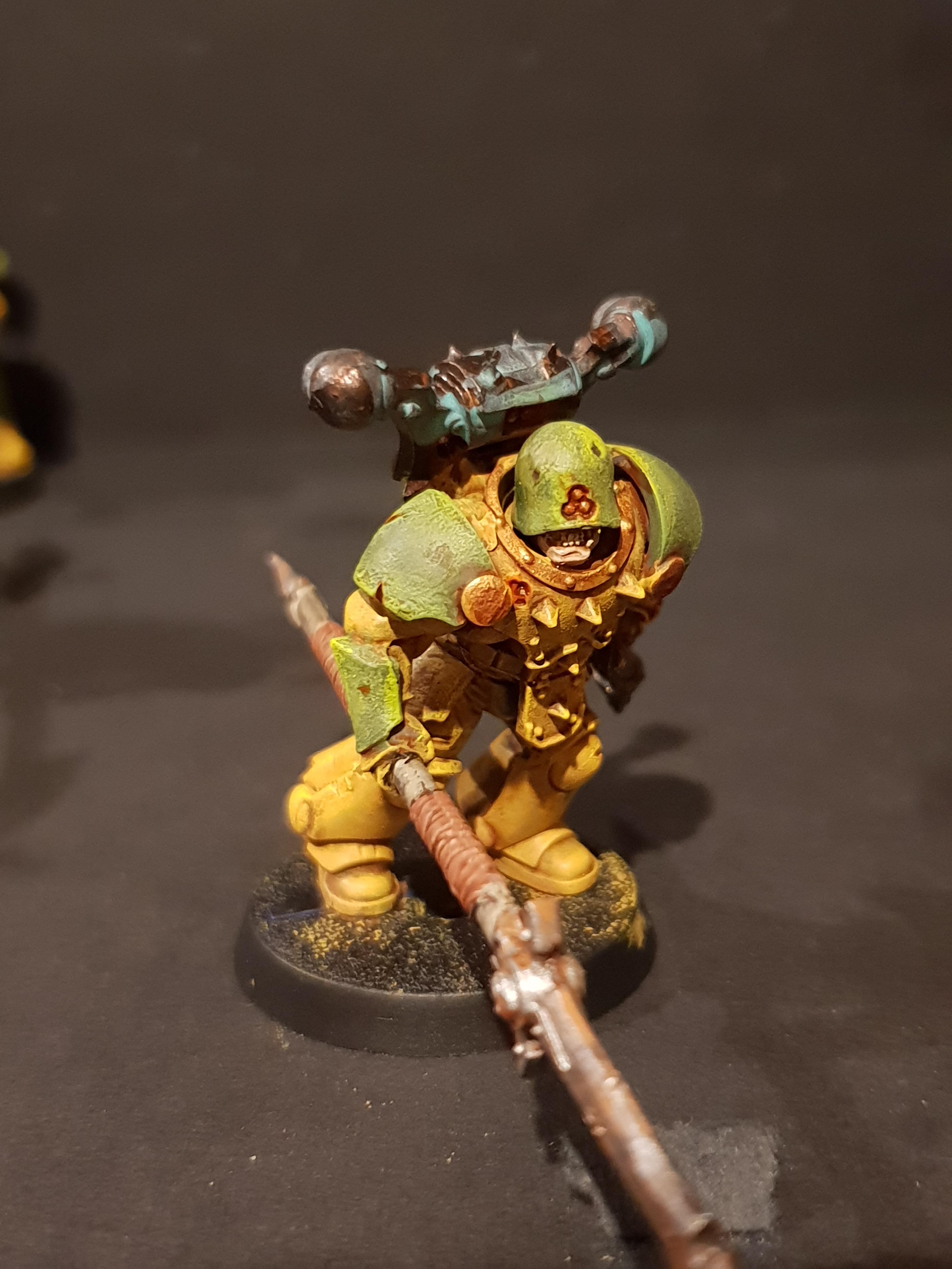 Chaos, Conversion, Nurgle, Pip, Warhammer 40,000, Work In Progress