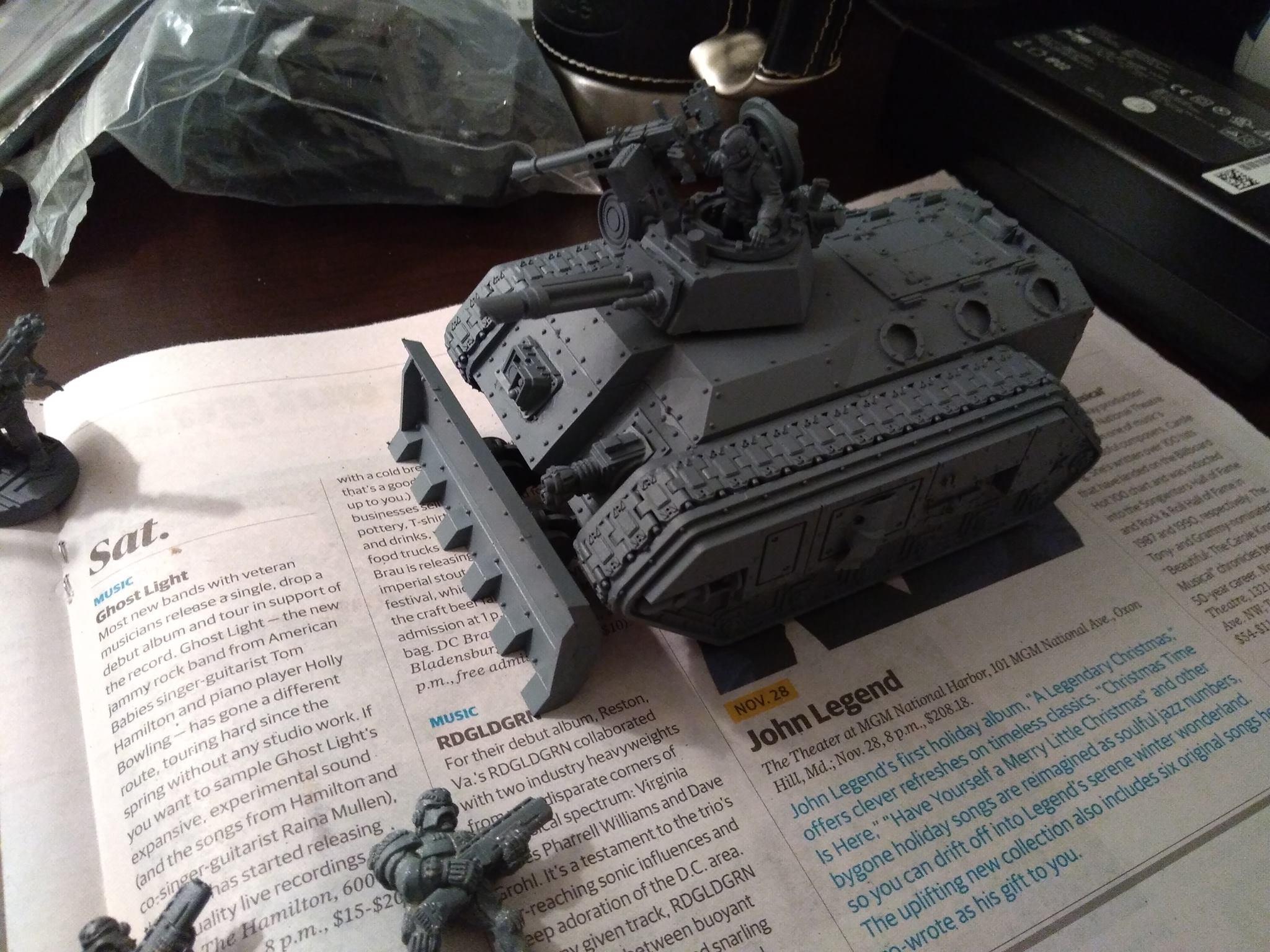 Adeptus Arbites, Chimera, Out Of Production, Work In Progress