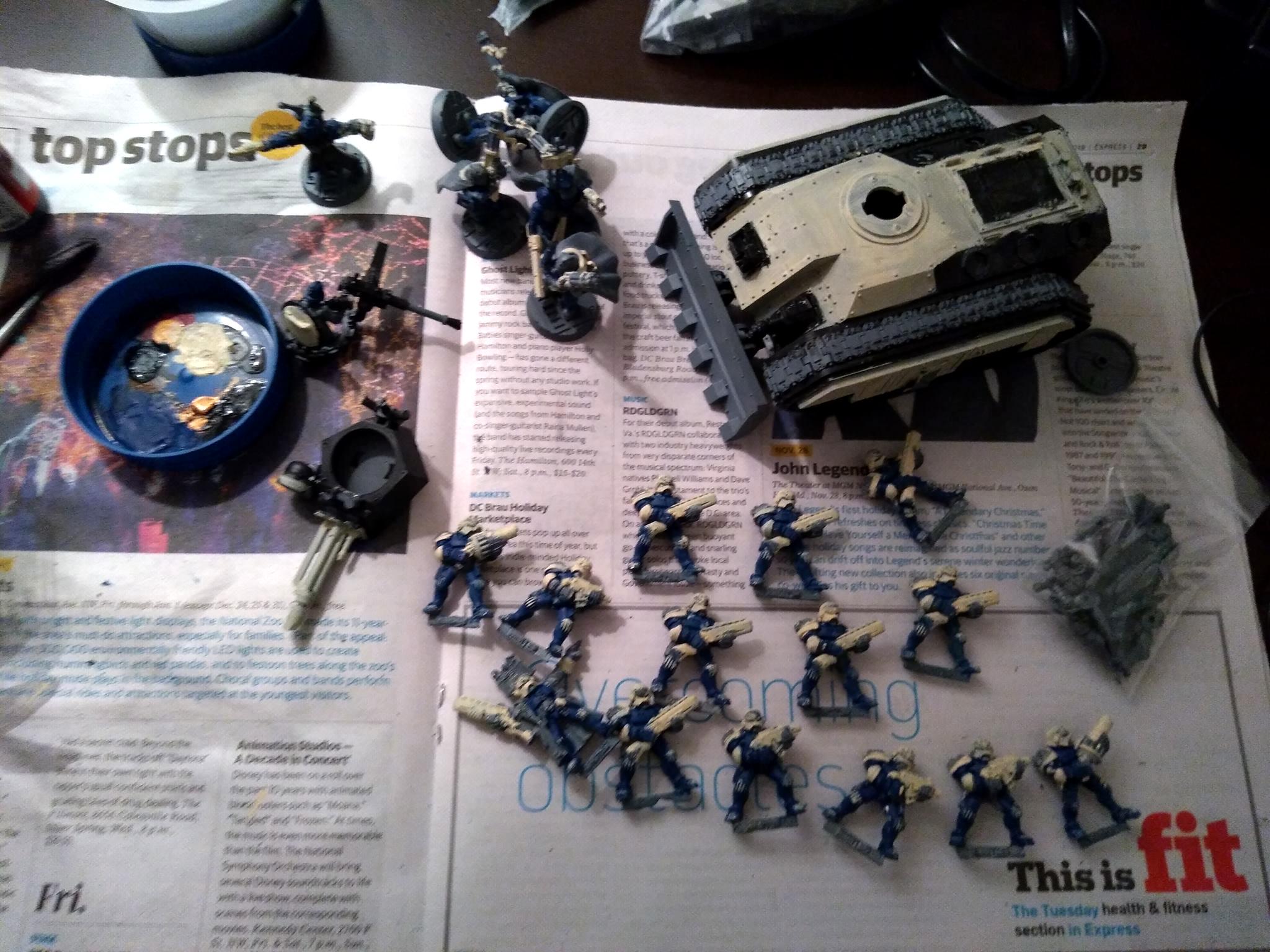 Adeptus Arbites, Out Of Production, Work In Progress