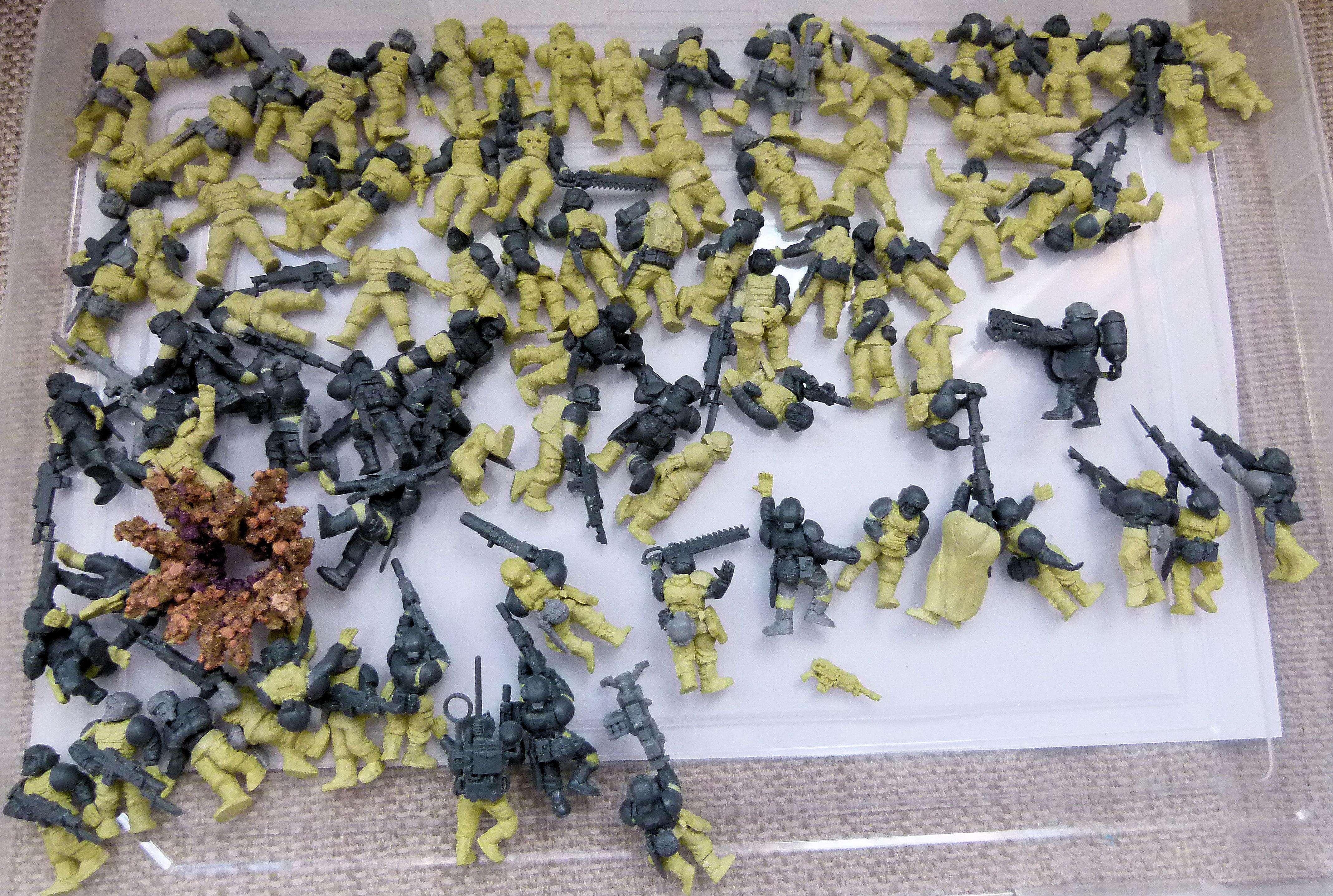 Cadians, Imperial Guard, Sculpting