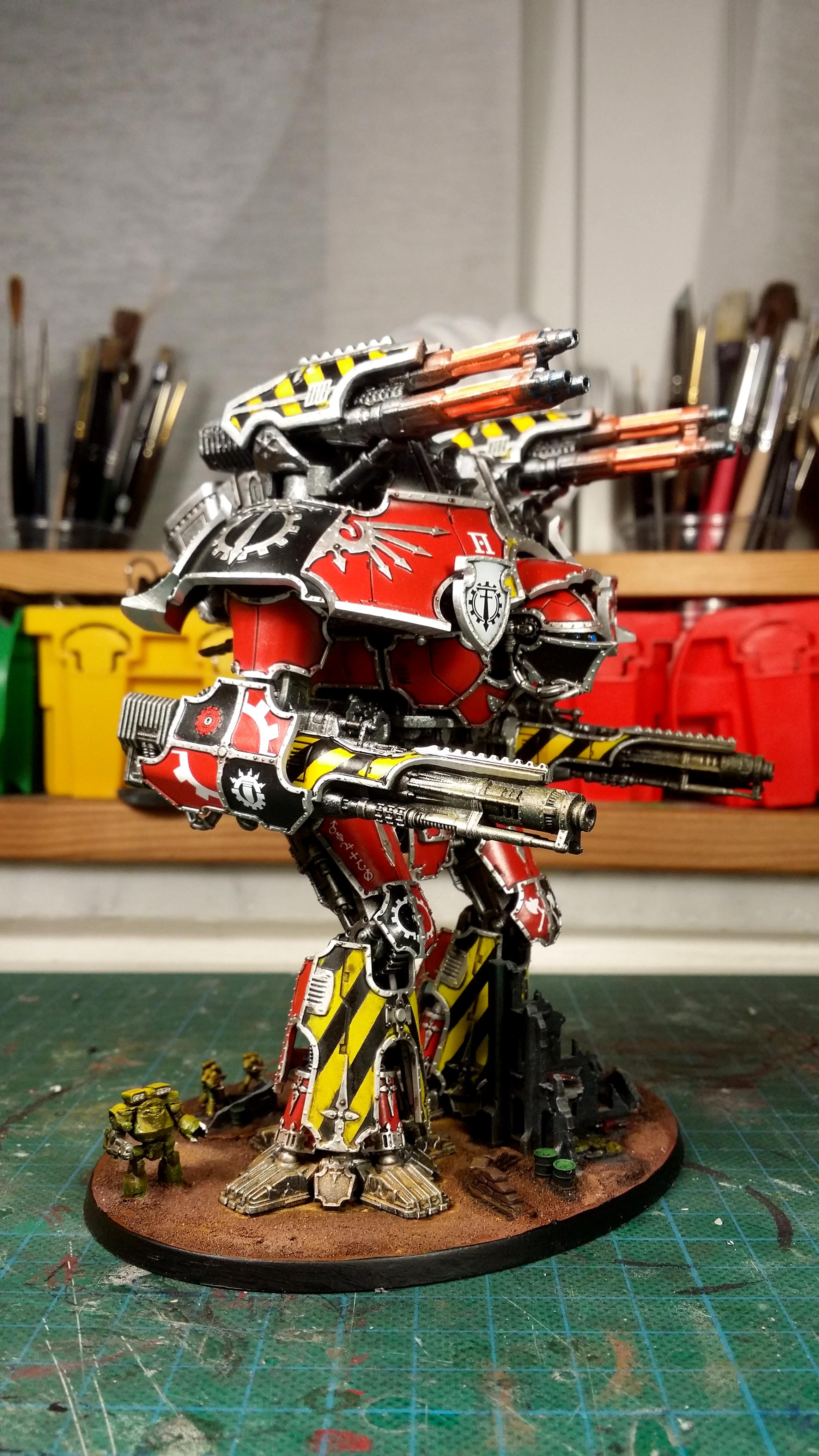 Adeptus Titanicus, Warlord, Work In Progress