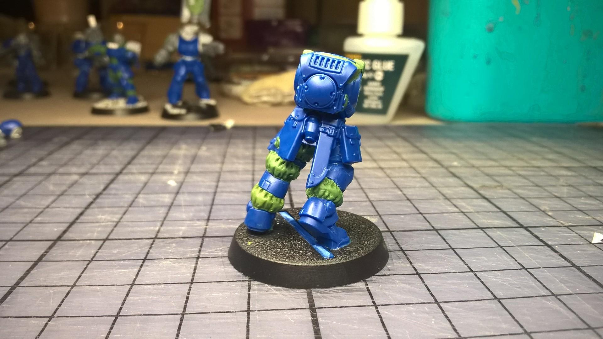 Conversion, Imperial Fists, Primaris, Solar Lions, Space Marines, Warhammer 40,000