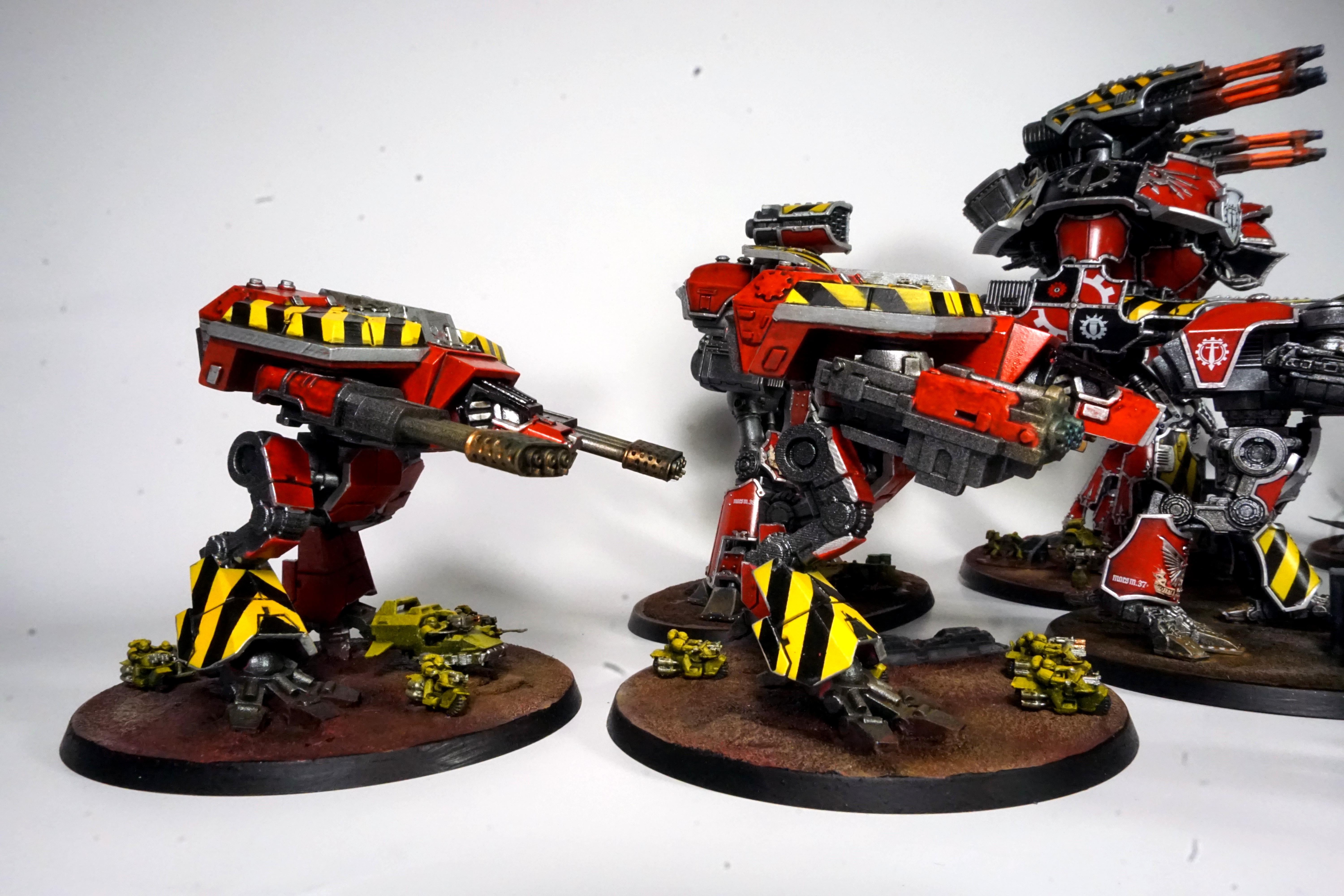 Adeptus Titanicus, Work In Progress
