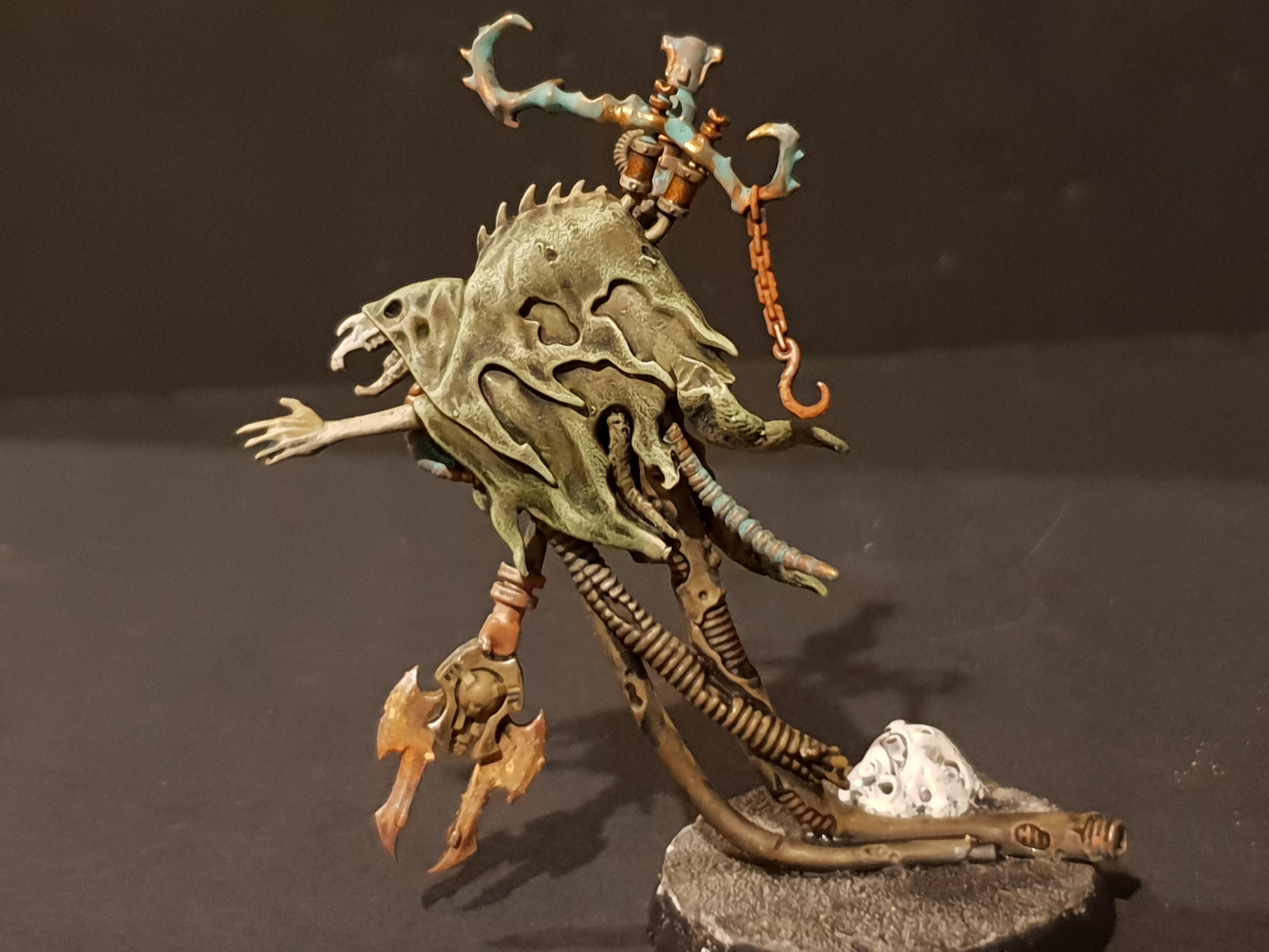 Chaos, Conversion, Nurgle, Pip, Warhammer 40,000, Work In Progress