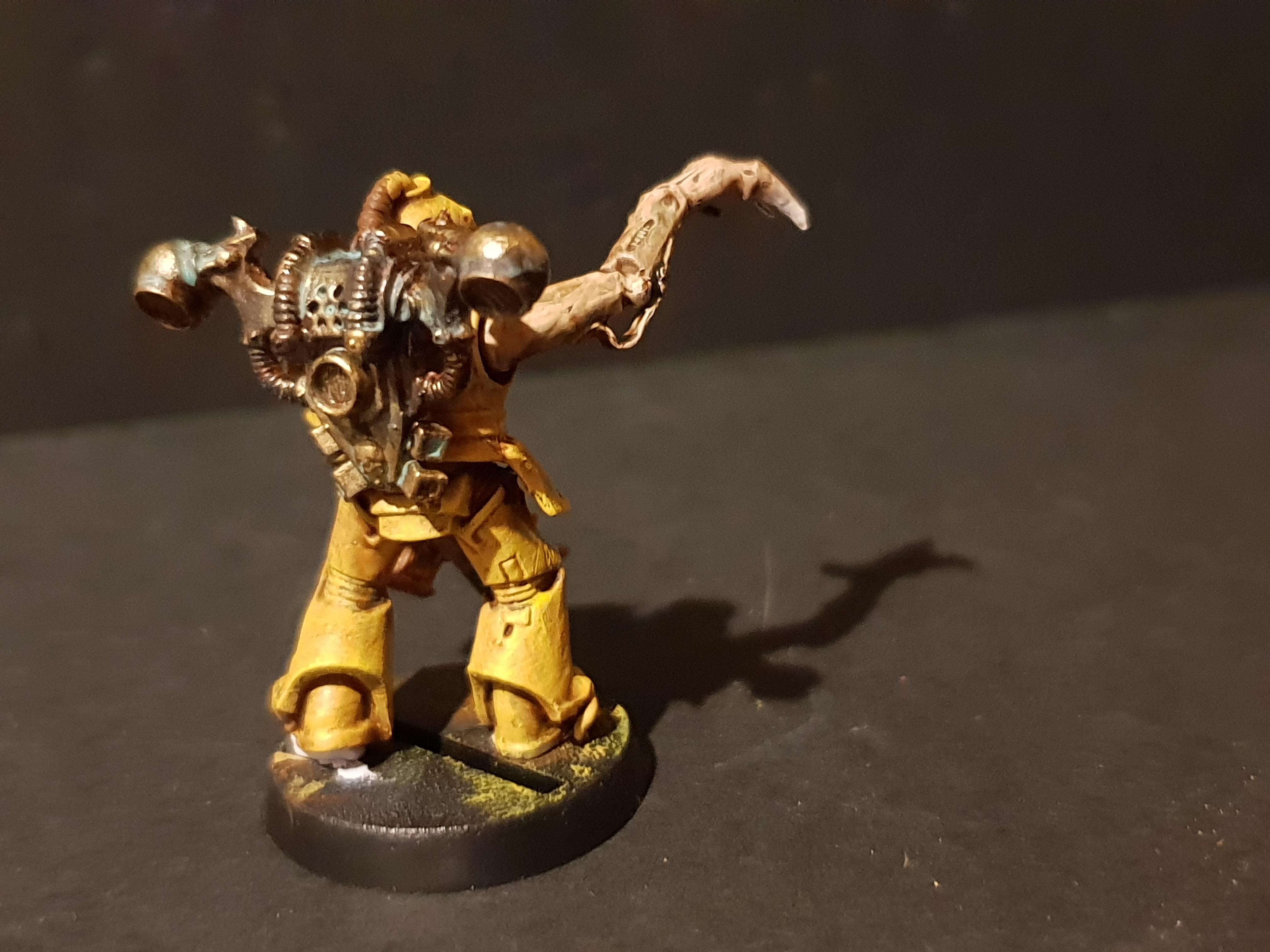 Chaos, Chaos Space Marines, Conversion, Nurgle, Warhammer 40,000, Work In Progress