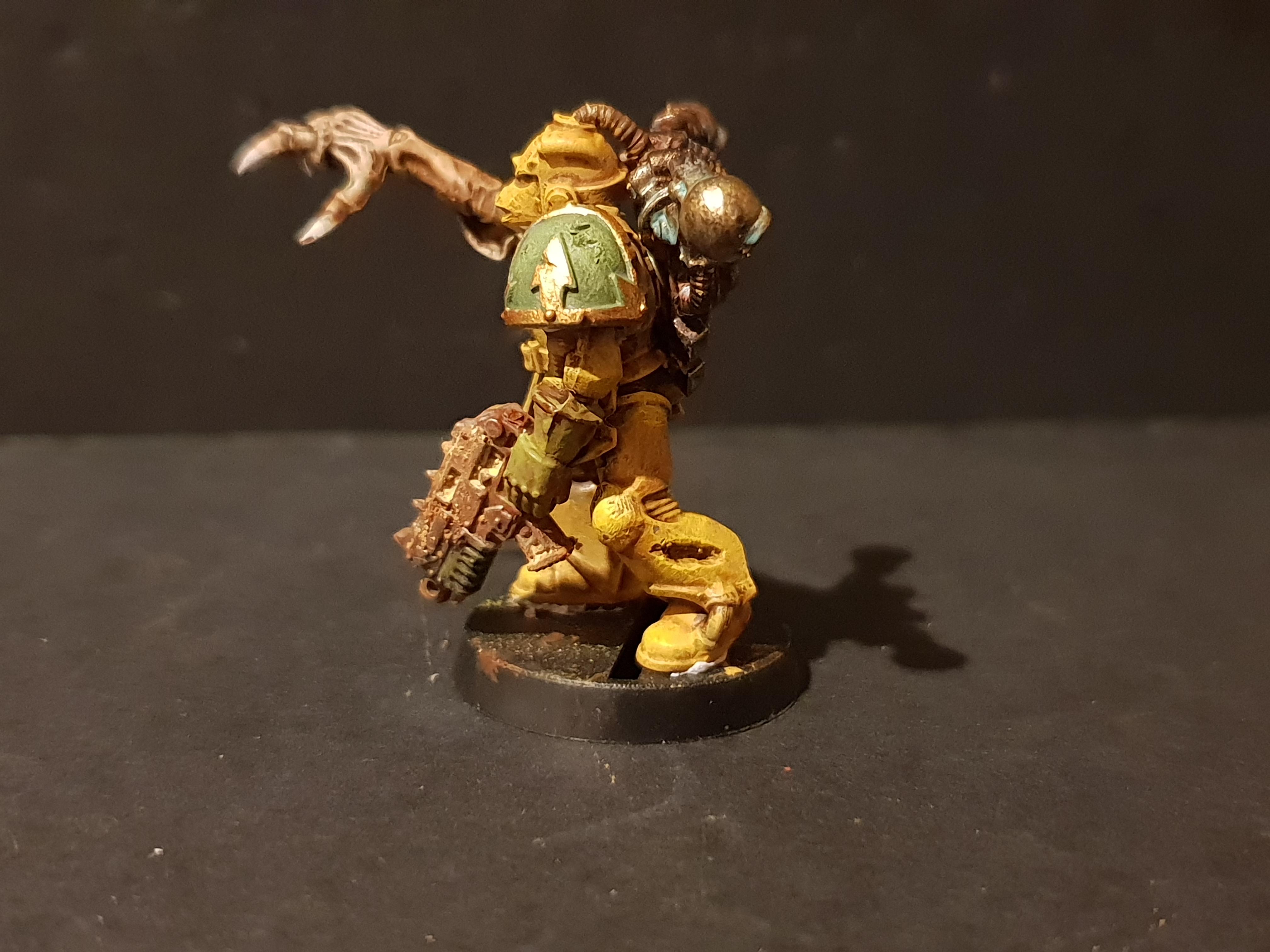 Chaos, Chaos Space Marines, Conversion, Nurgle, Warhammer 40,000, Work In Progress