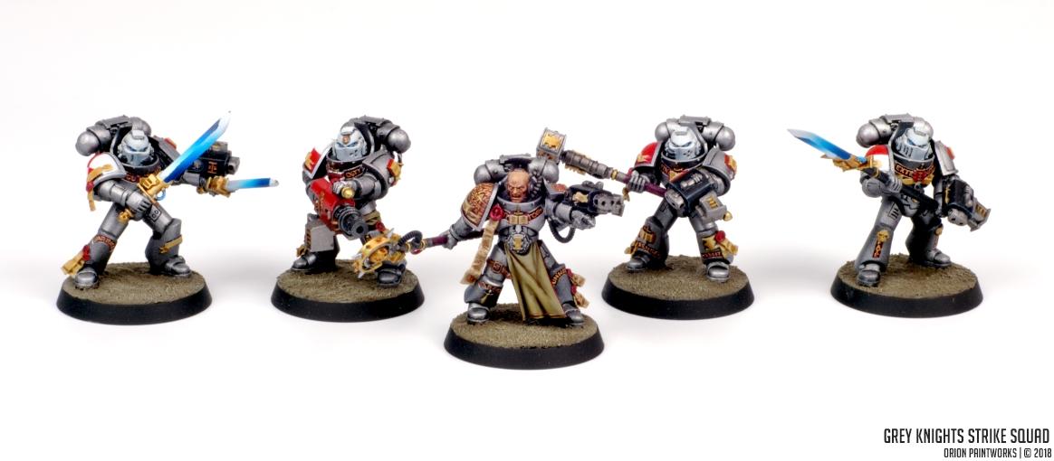 Grey Knights Strike Squad