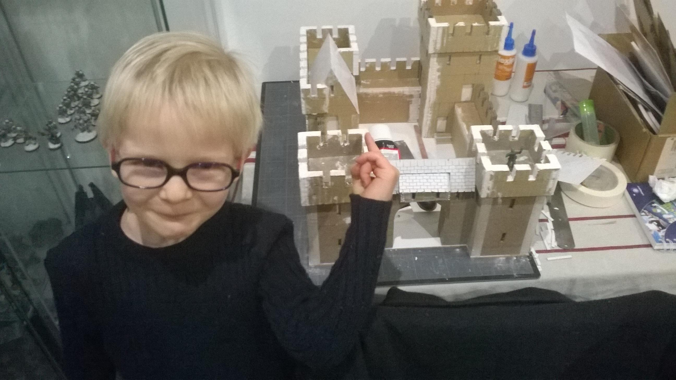 Cardboard, Castle, Paper Mache, Terrain