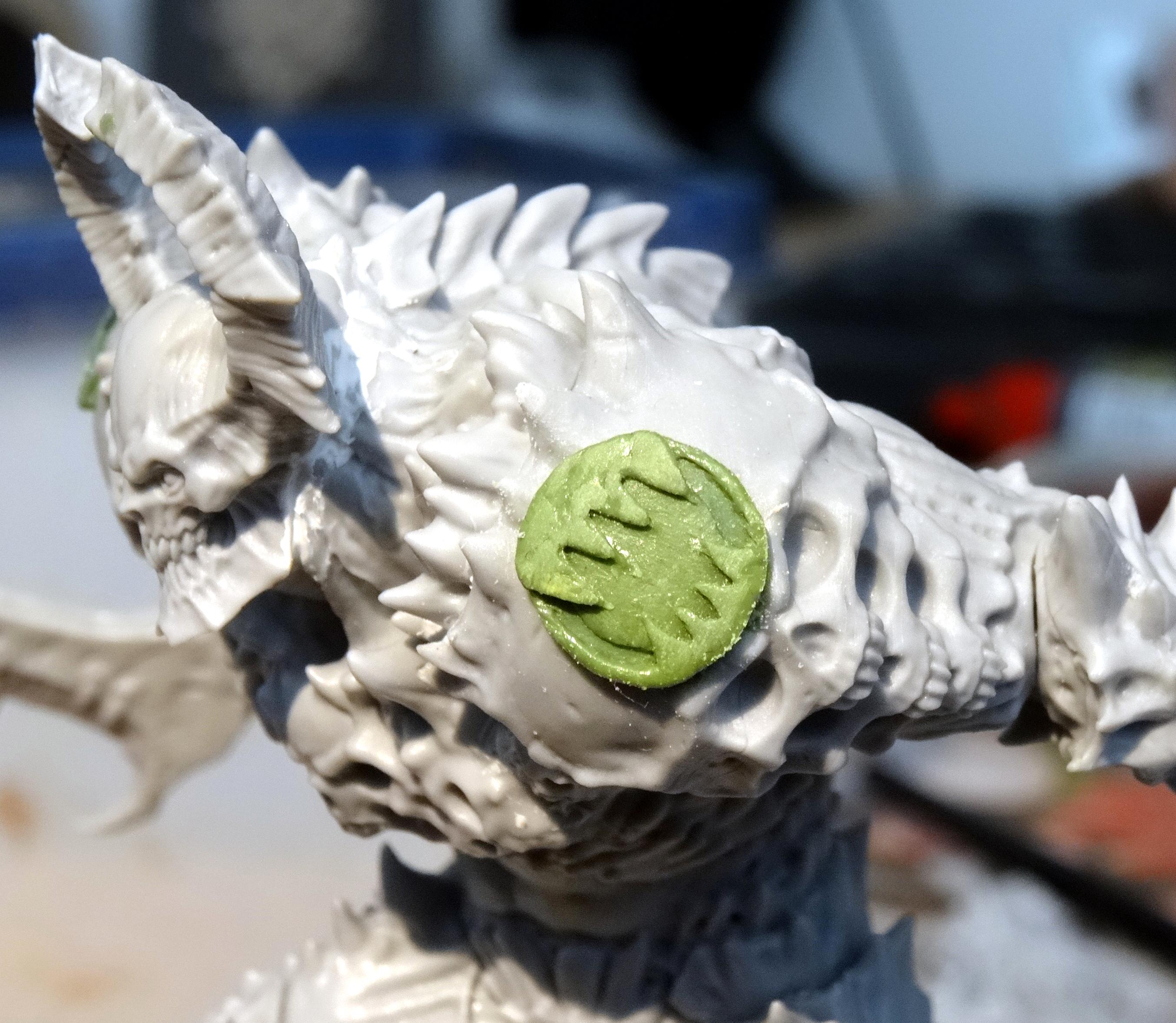 Chaos, Chaos Space Marines, Conversion, Creature Caster, Daemon Prince, Daemons, Khorne, World Eaters