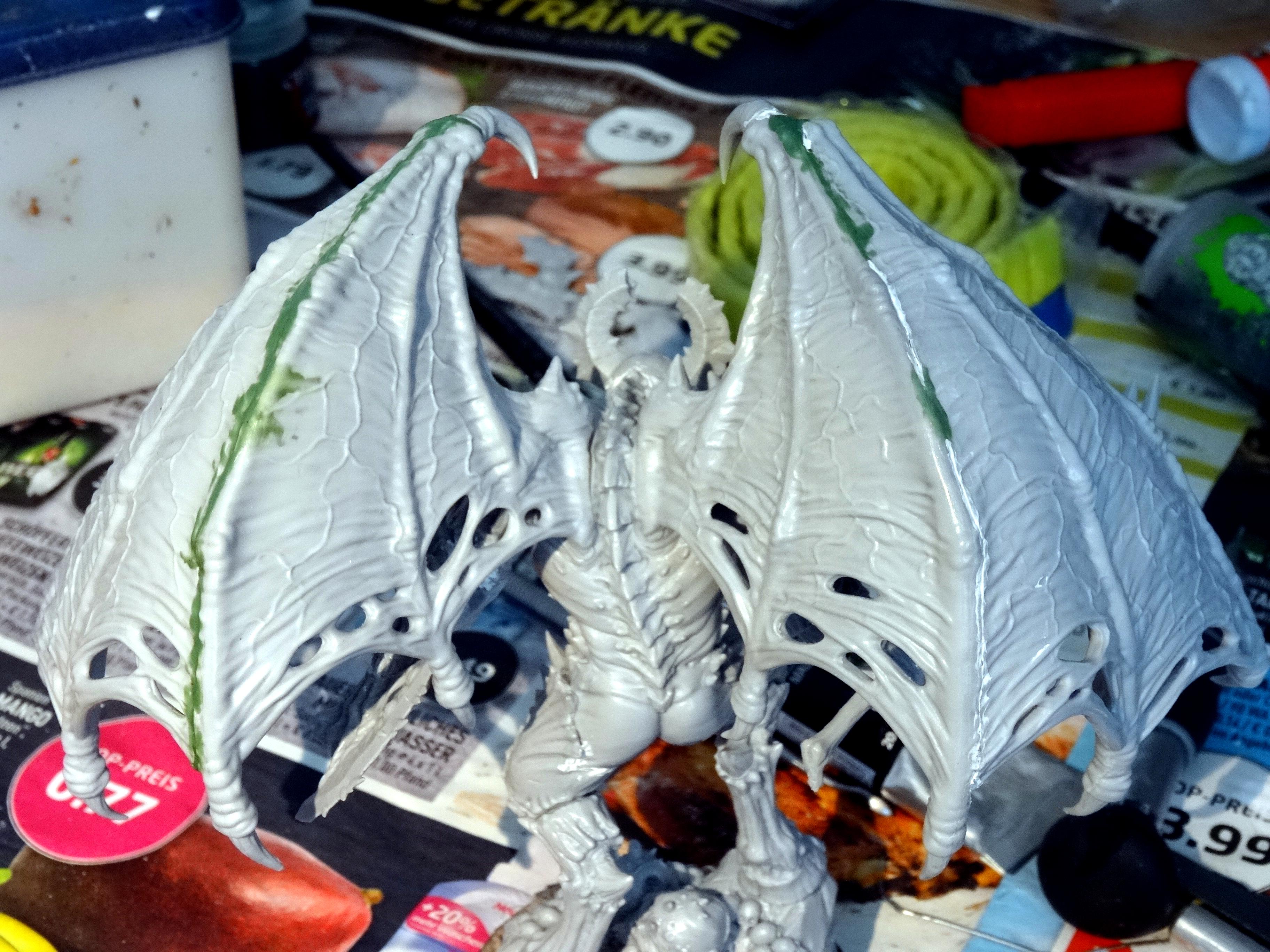 Chaos, Chaos Space Marines, Conversion, Creature Caster, Daemon Prince, Daemons, Khorne, World Eaters