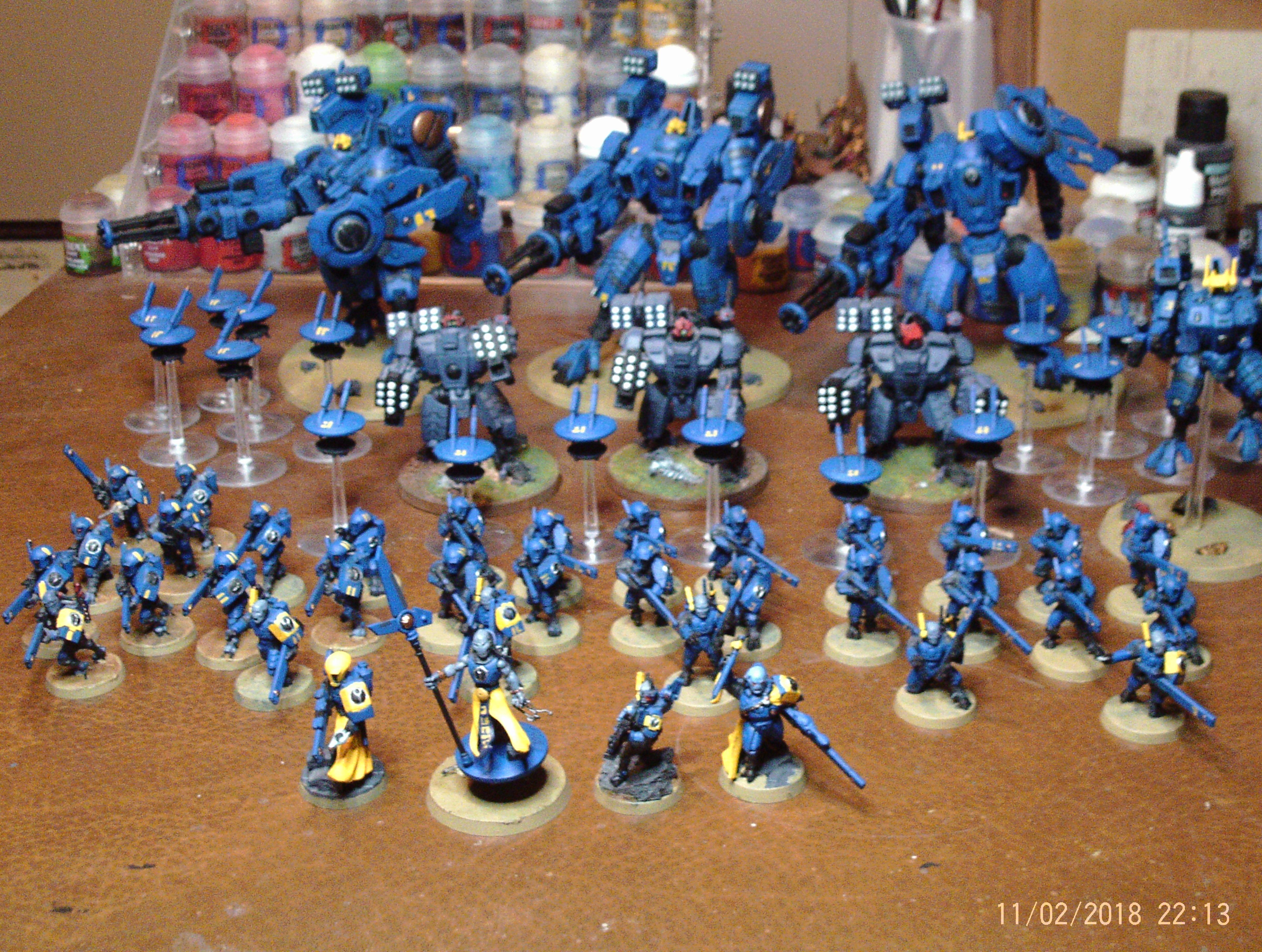 Battlesuit, Cadre, Caste, Drone, Empire, Ethereal, Fire, Fireblade, T'au, Tau, Warriors