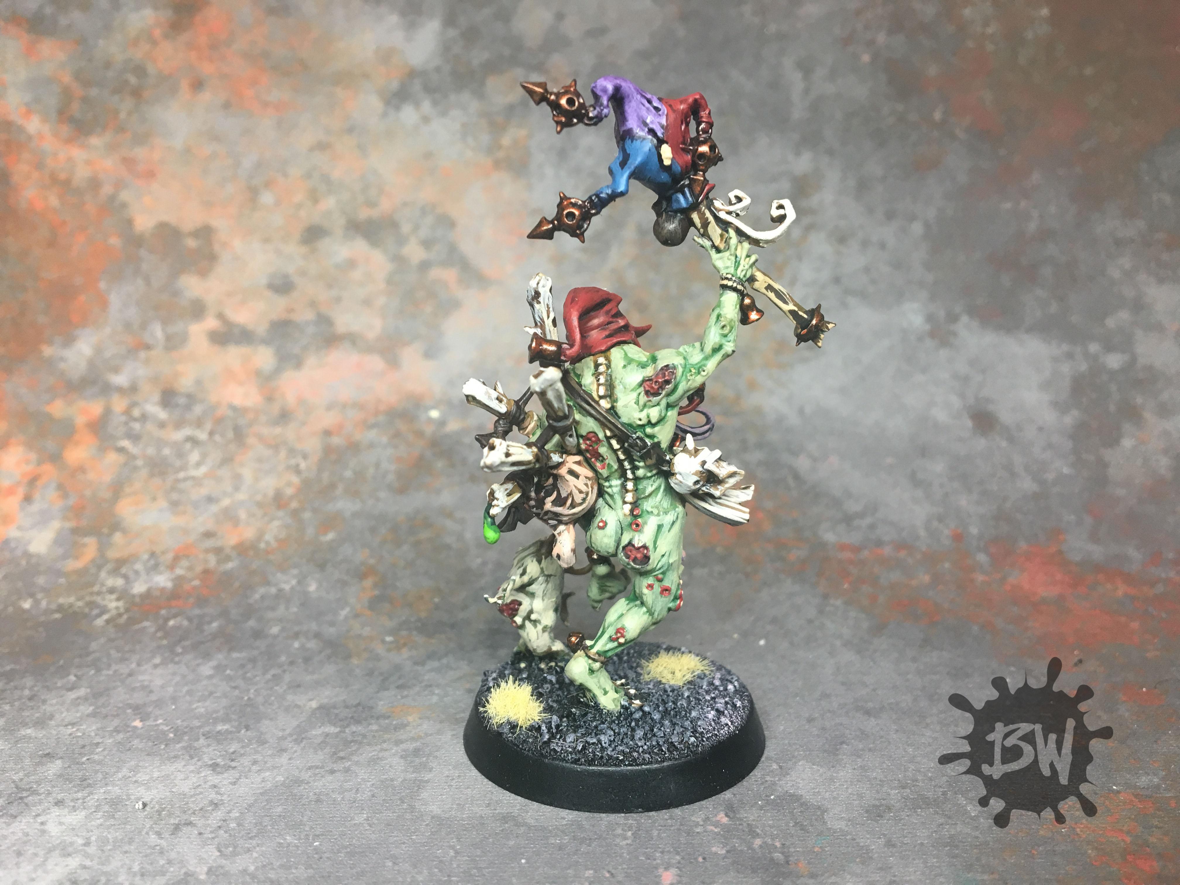 Age Of Sigmar, Bw, Chaos, Commission, Nurgle, Painting, Sloppity Bilepiper, Warhammer 40,000, Warhammer Fantasy