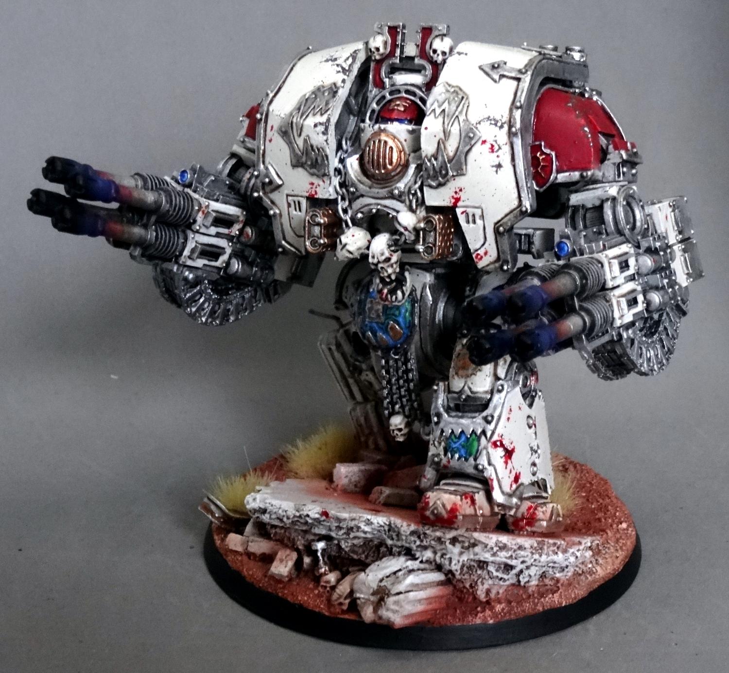 Chaos, Chaos Space Marines, Conversion, Dreadnought, Forge World, Helbrute, Khorne, Leviathan, World Eaters