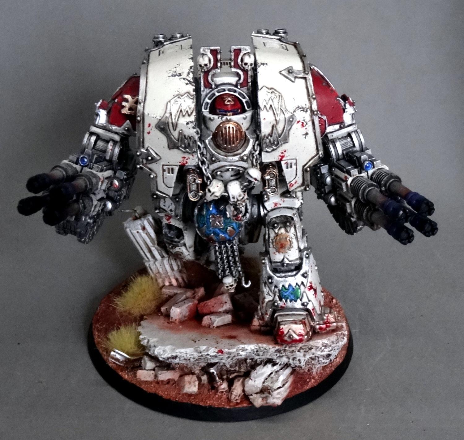 Chaos, Chaos Space Marines, Conversion, Dreadnought, Forge World, Helbrute, Khorne, Leviathan, World Eaters